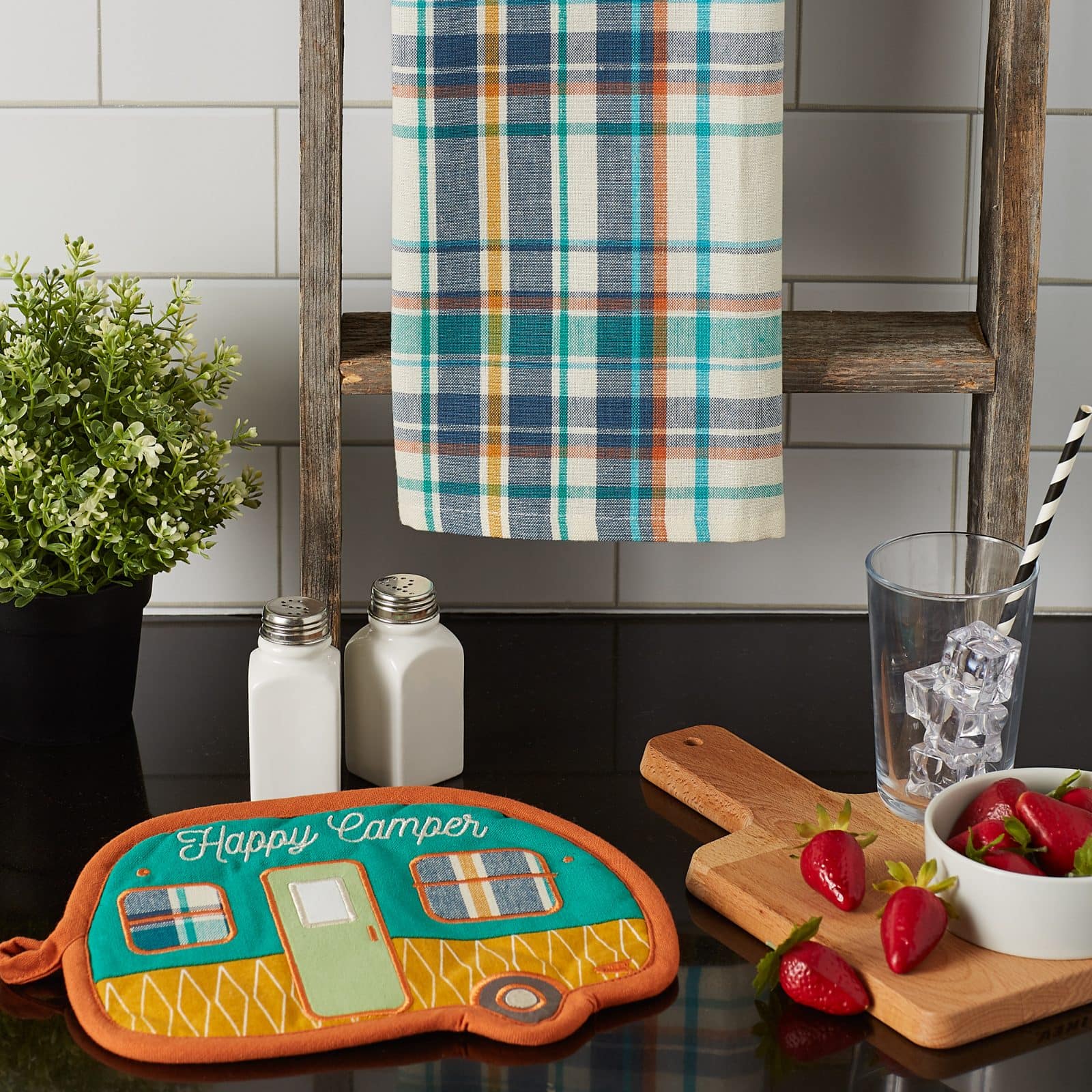 DII® Happy Camper Potholder Set