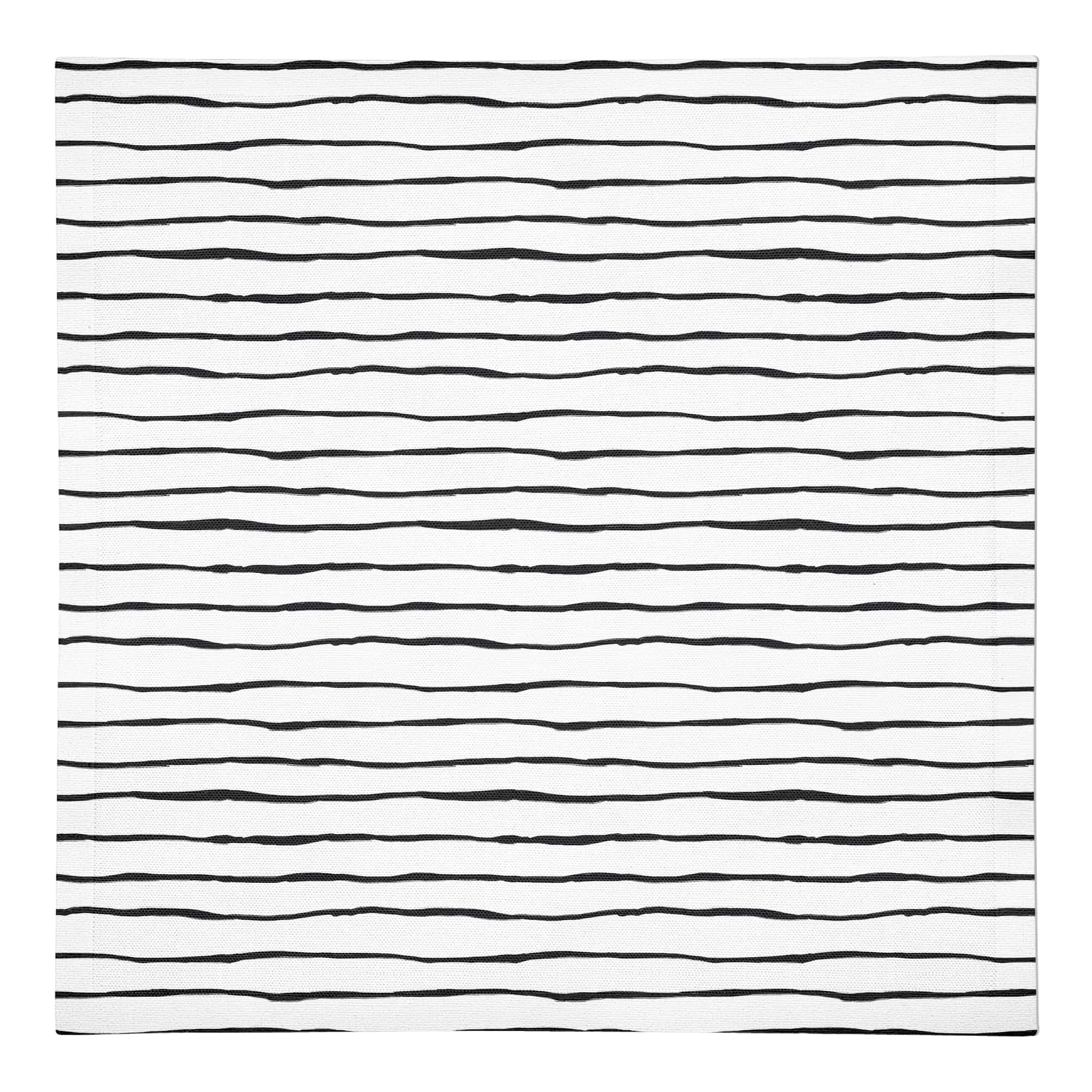 Painted Stripes 10" x 10" Cotton Twill Napkin