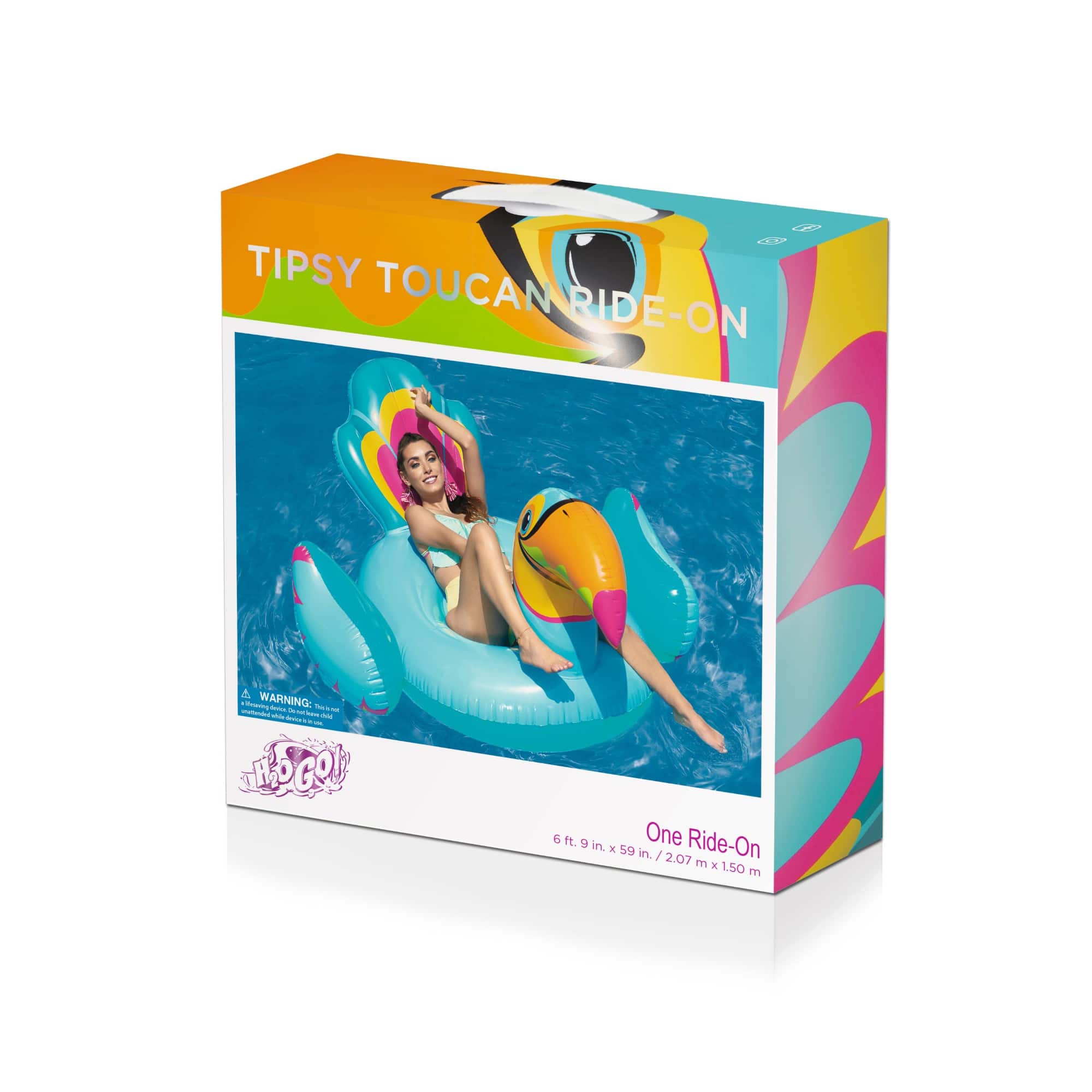 Bestway Tipsy Toucan Ride-On Inflatable Pool Float