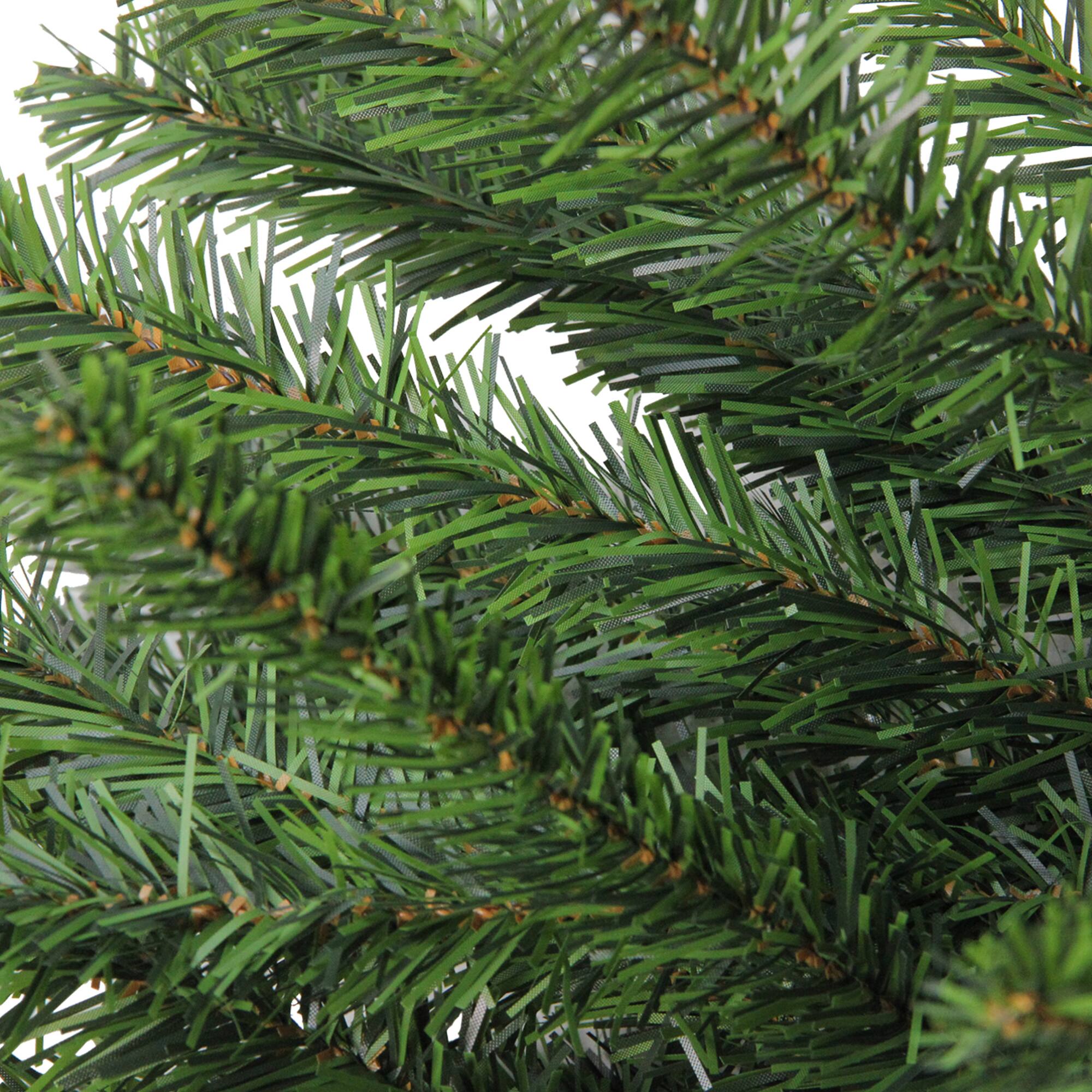 30" Christmas Artificial Canadian Pine Teardrop Door Swag