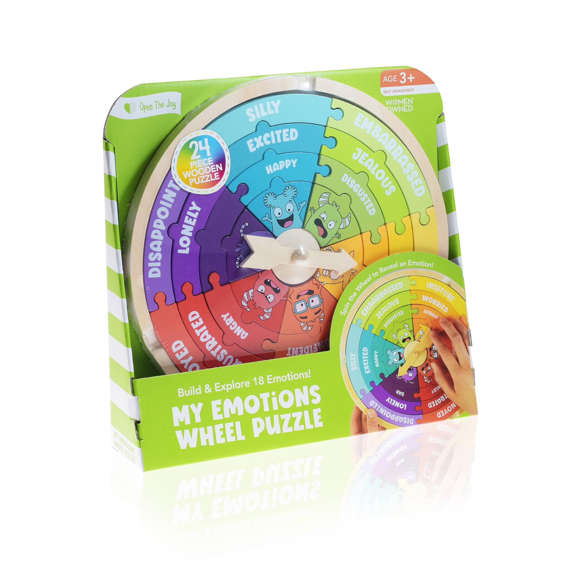 My Emotions Wheel Puzzle