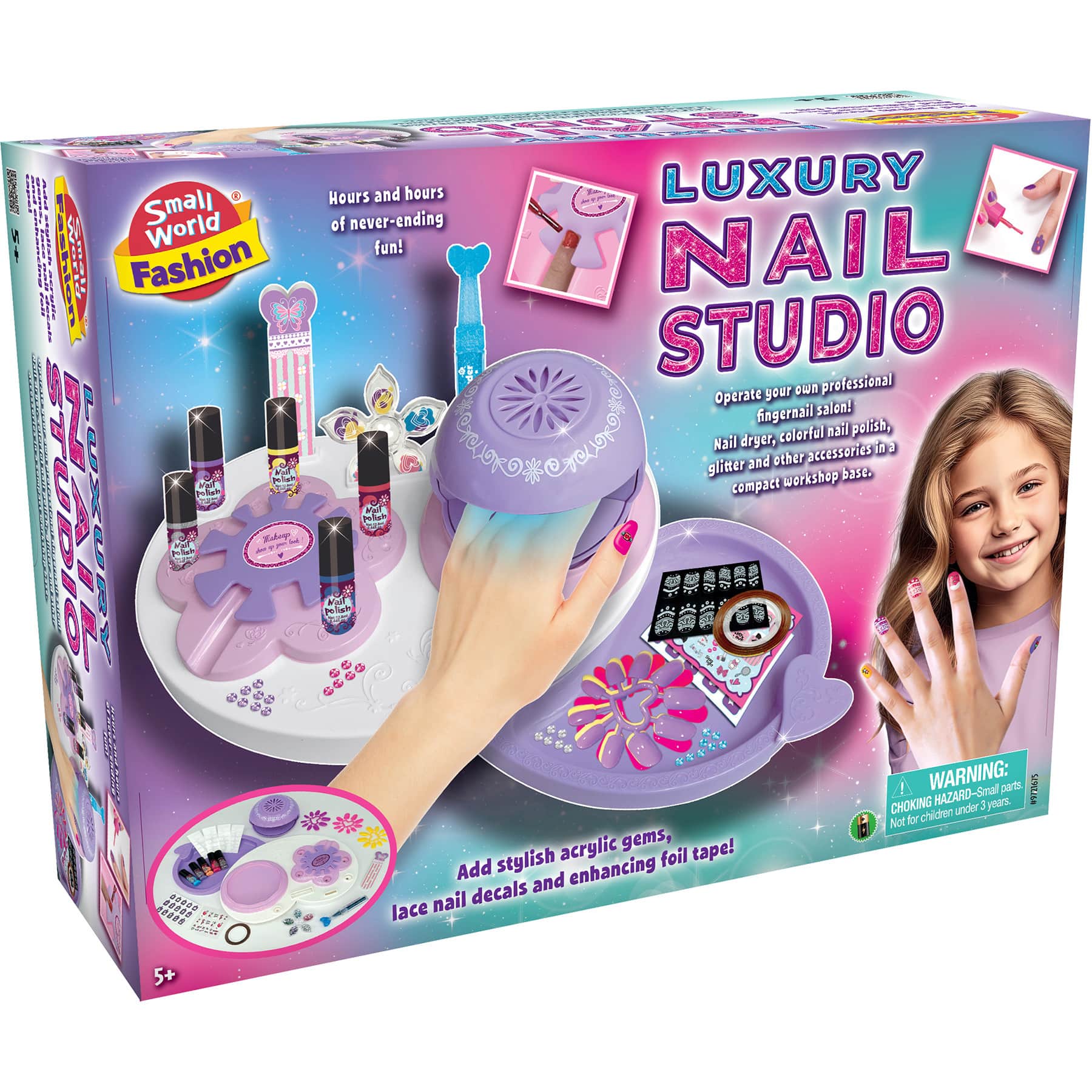 Small World Toys Luxury Nail Studio Kit