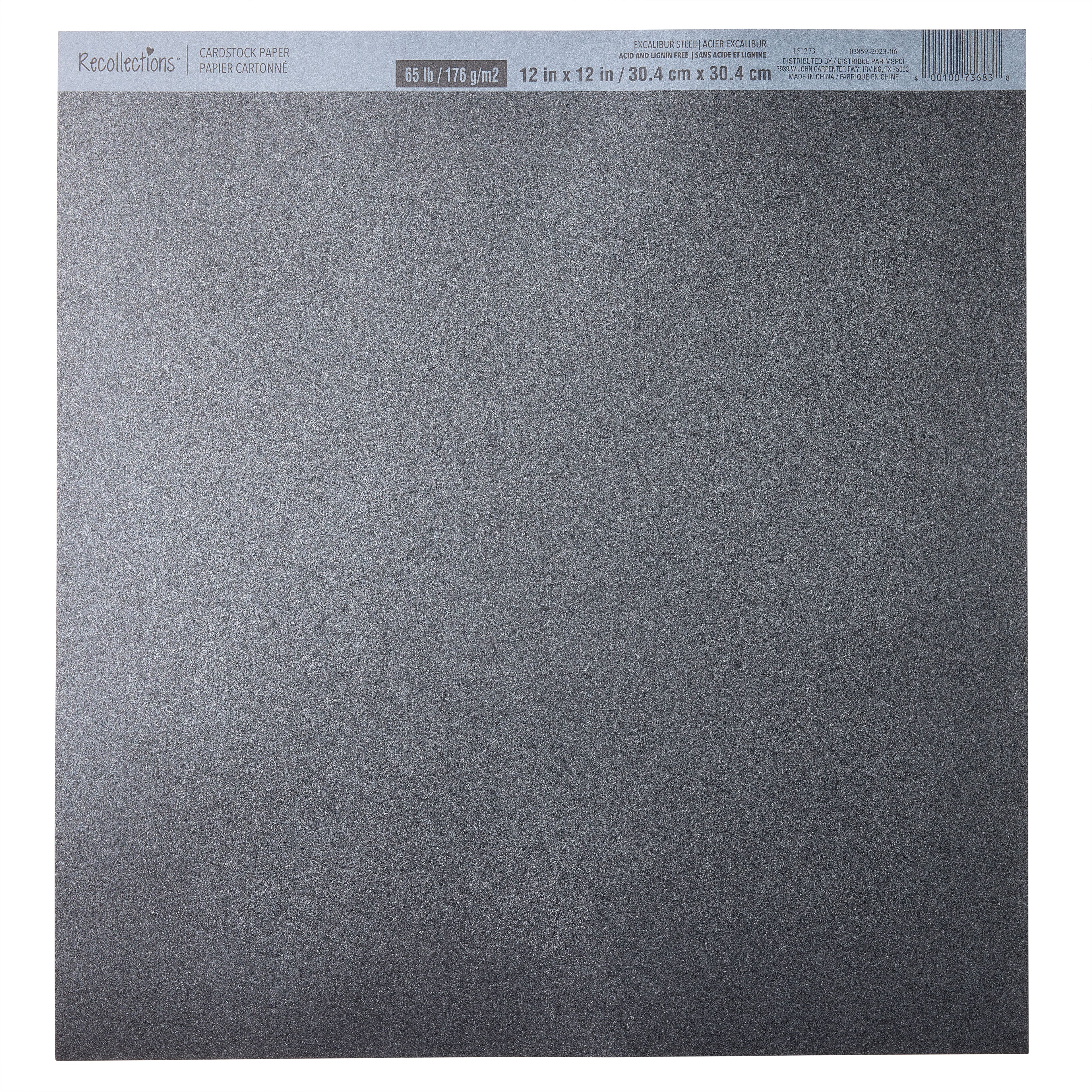 Solid Metallic Paper by Recollections
