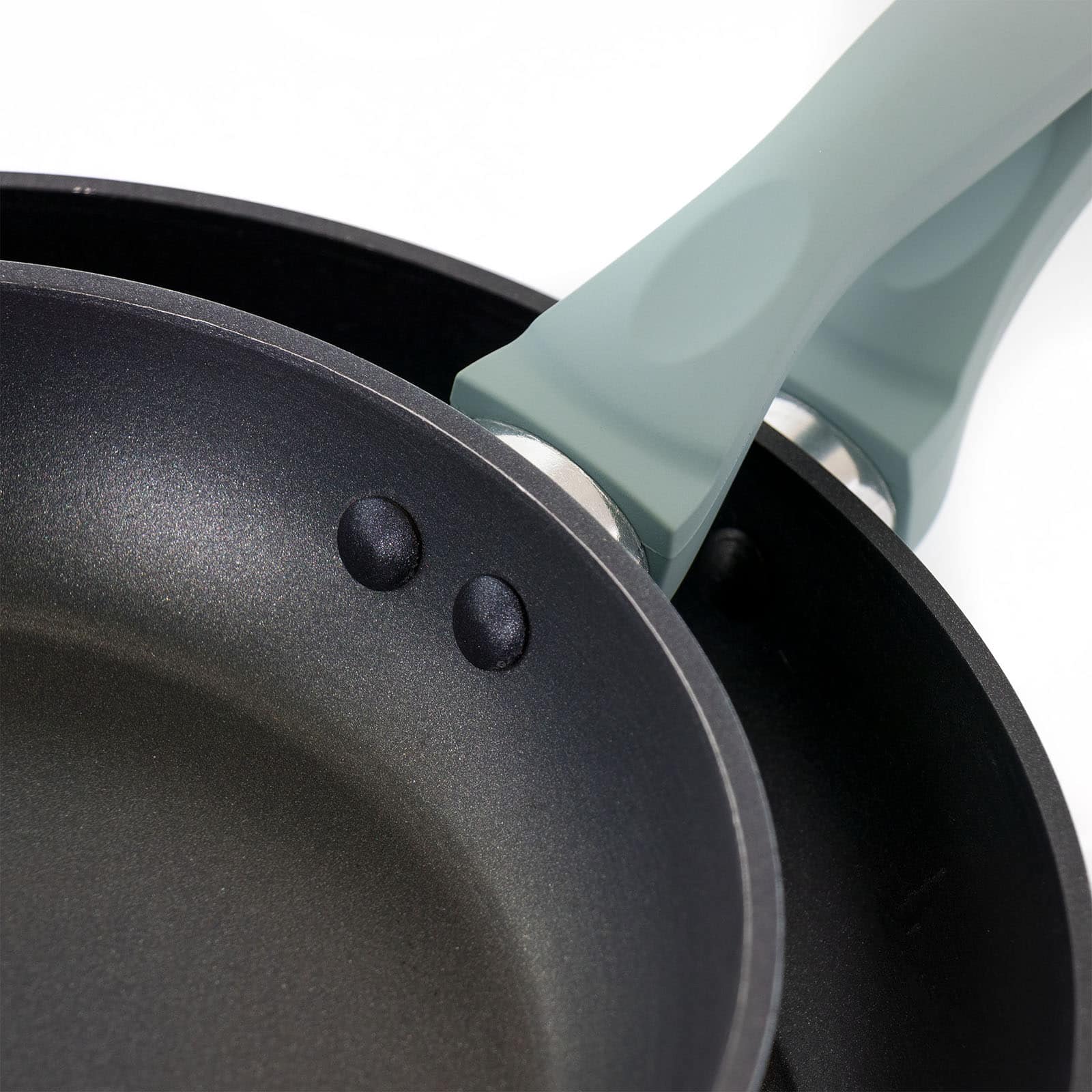 Oster Lynhurst 2-Piece Blue Aluminum Nonstick Frying Pan Set