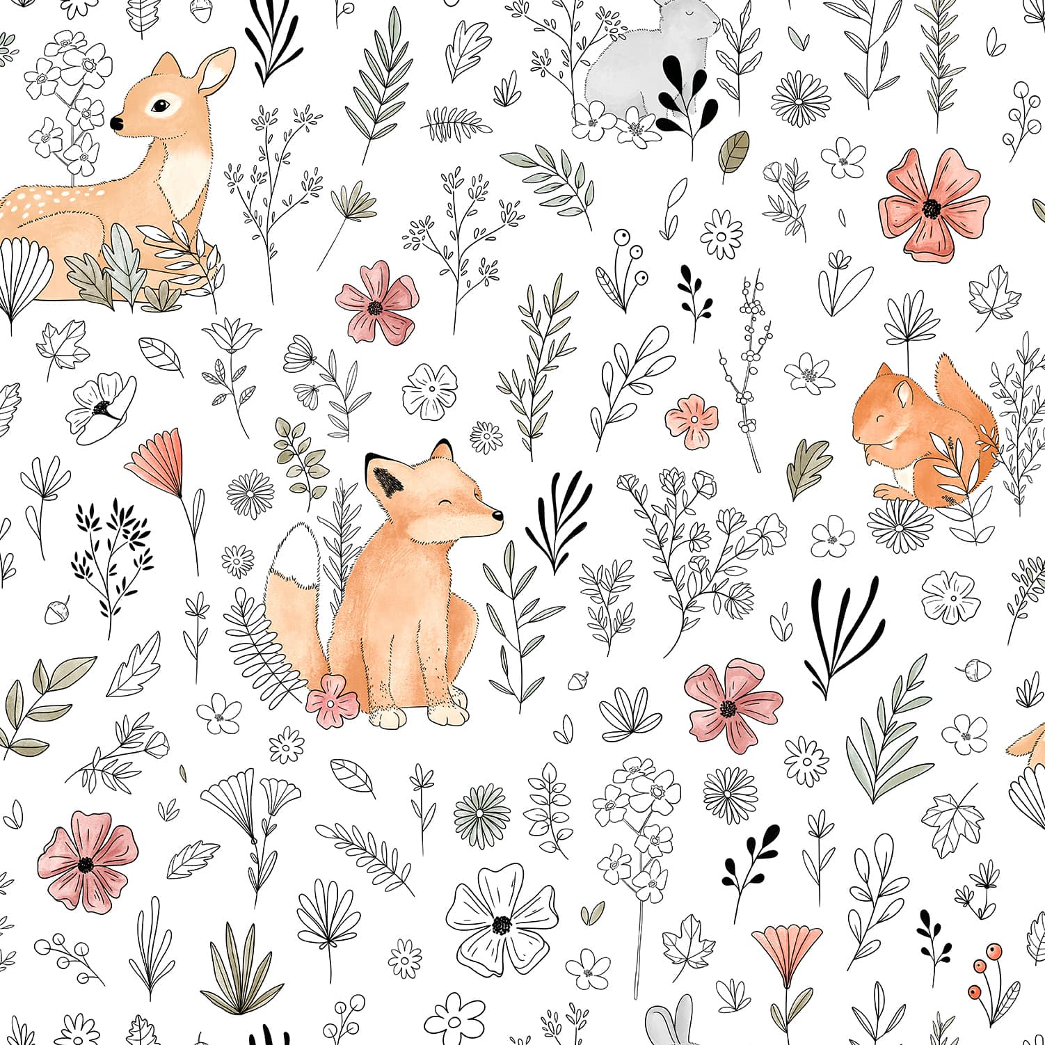 Designs Direct Calm Forest Wallpaper