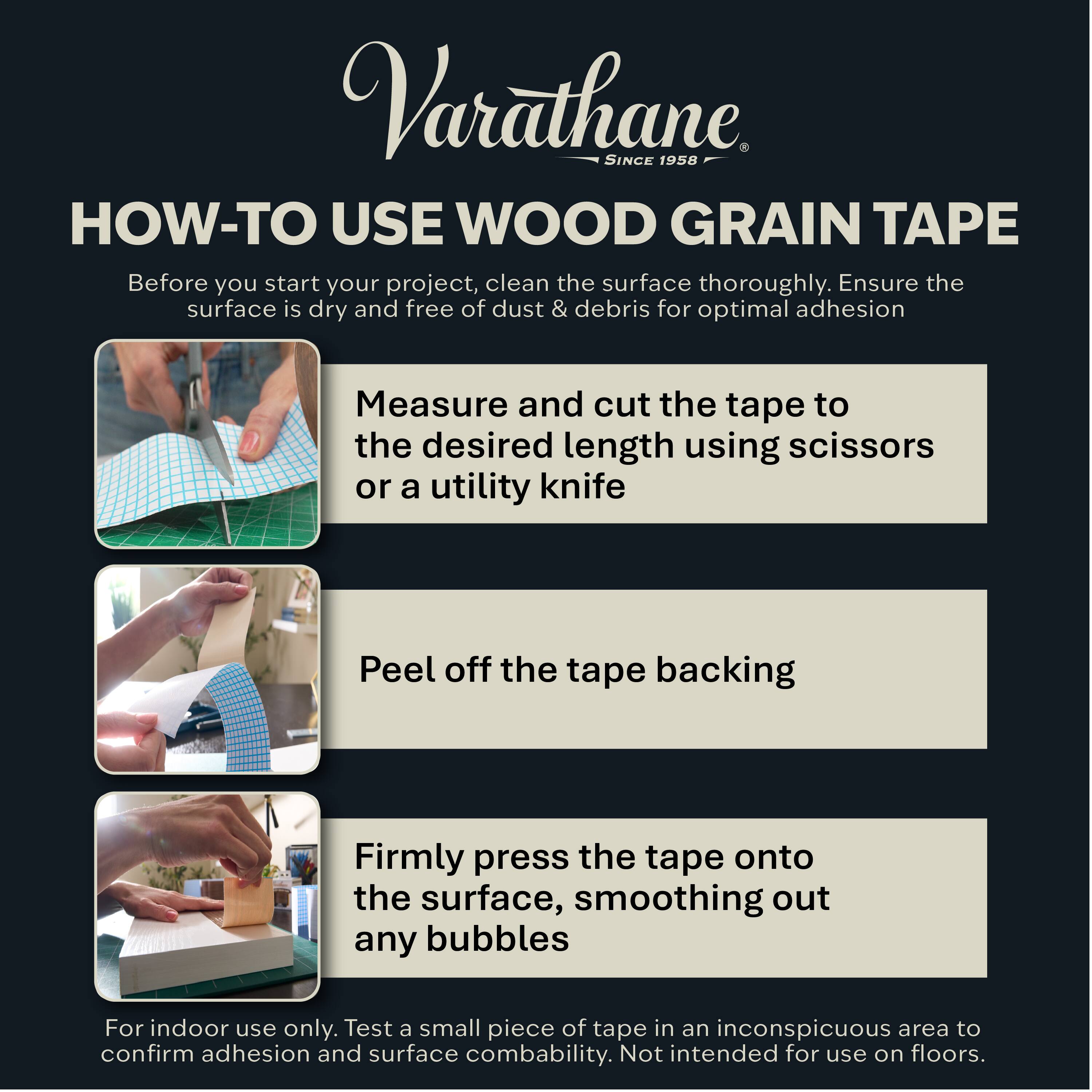 Varathane® 2.5" x 15ft. Wood Grain Tape