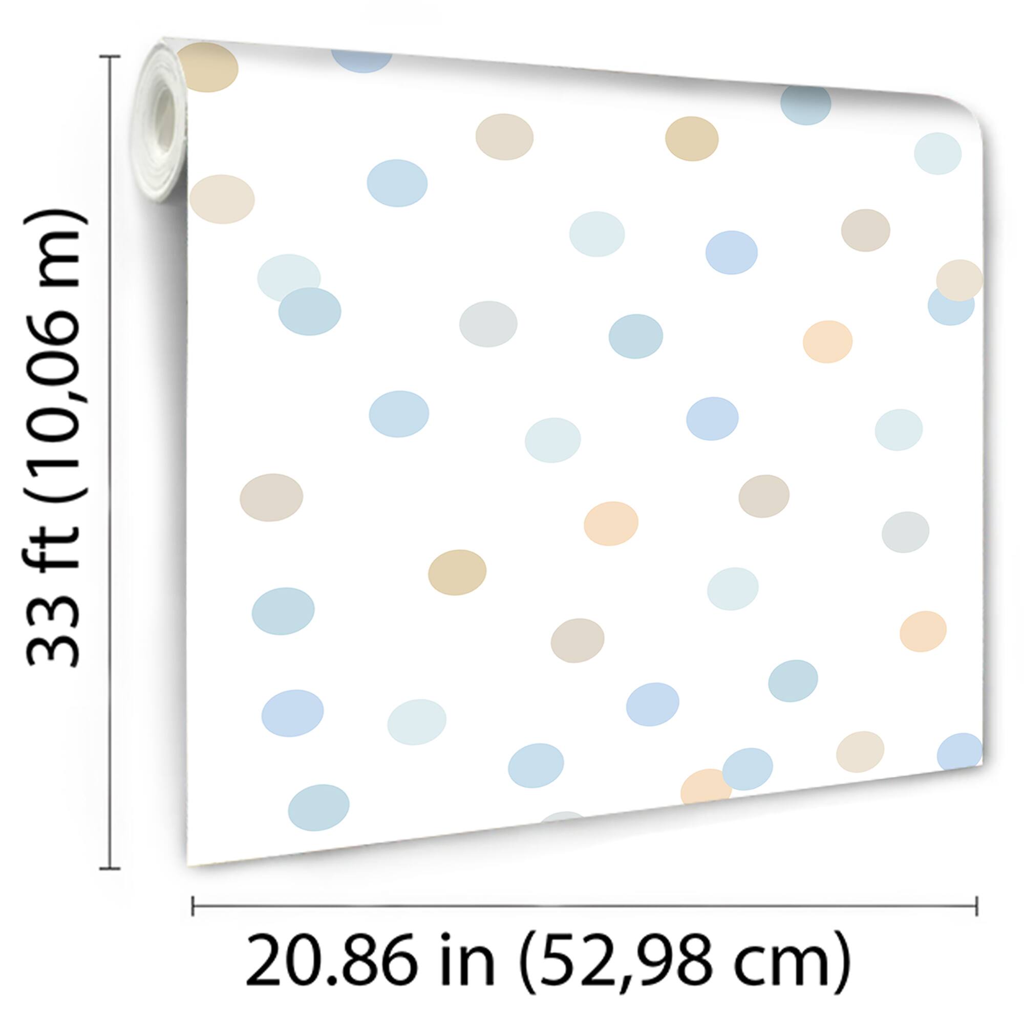 Designs Direct Polka Dot Party Wallpaper