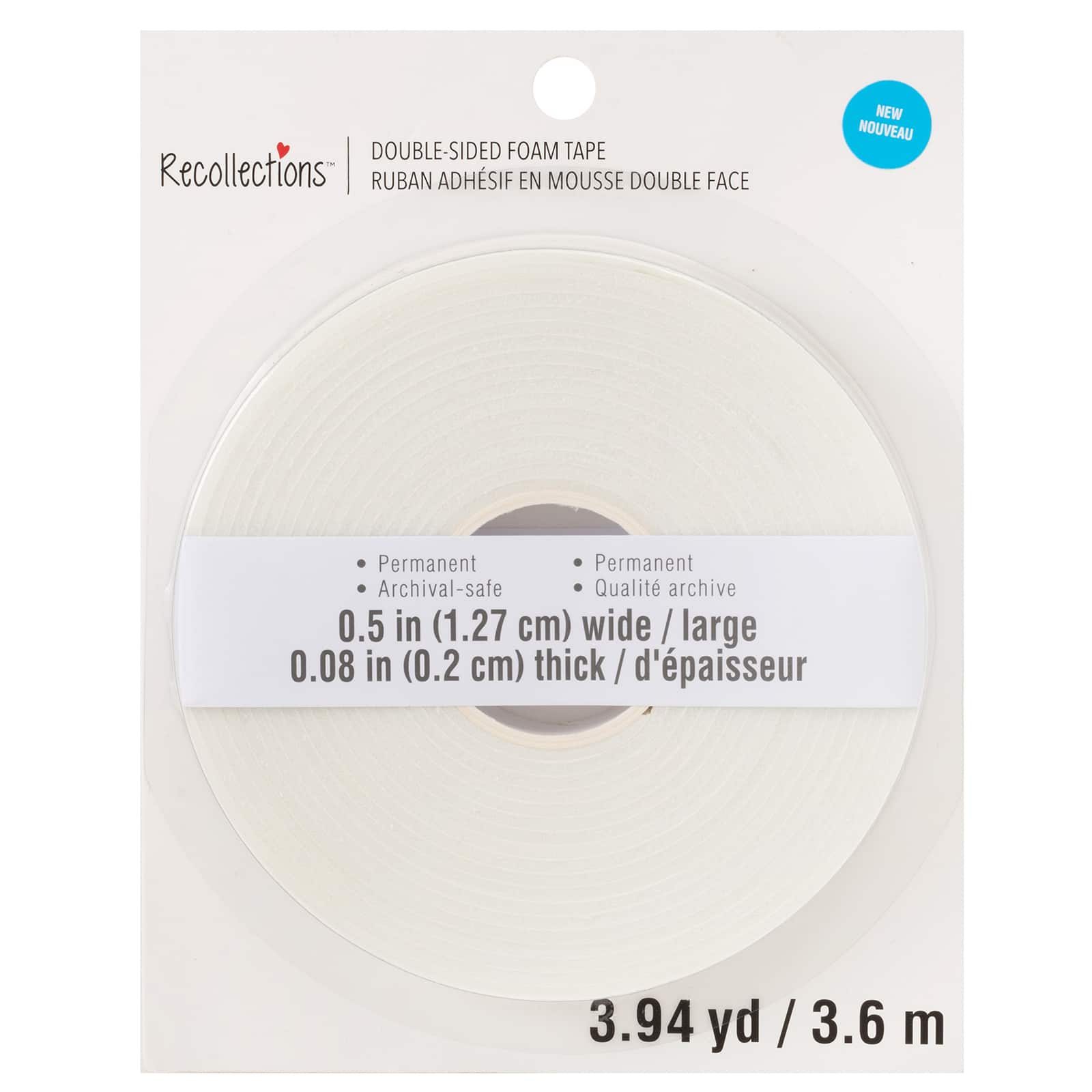 1/2" x 4yd. Double-Sided Foam Tape by Recollections™