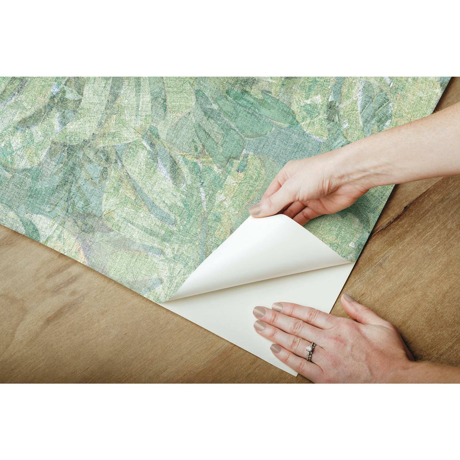 RoomMates Jungle Leaf Canopy Peel & Stick Wallpaper