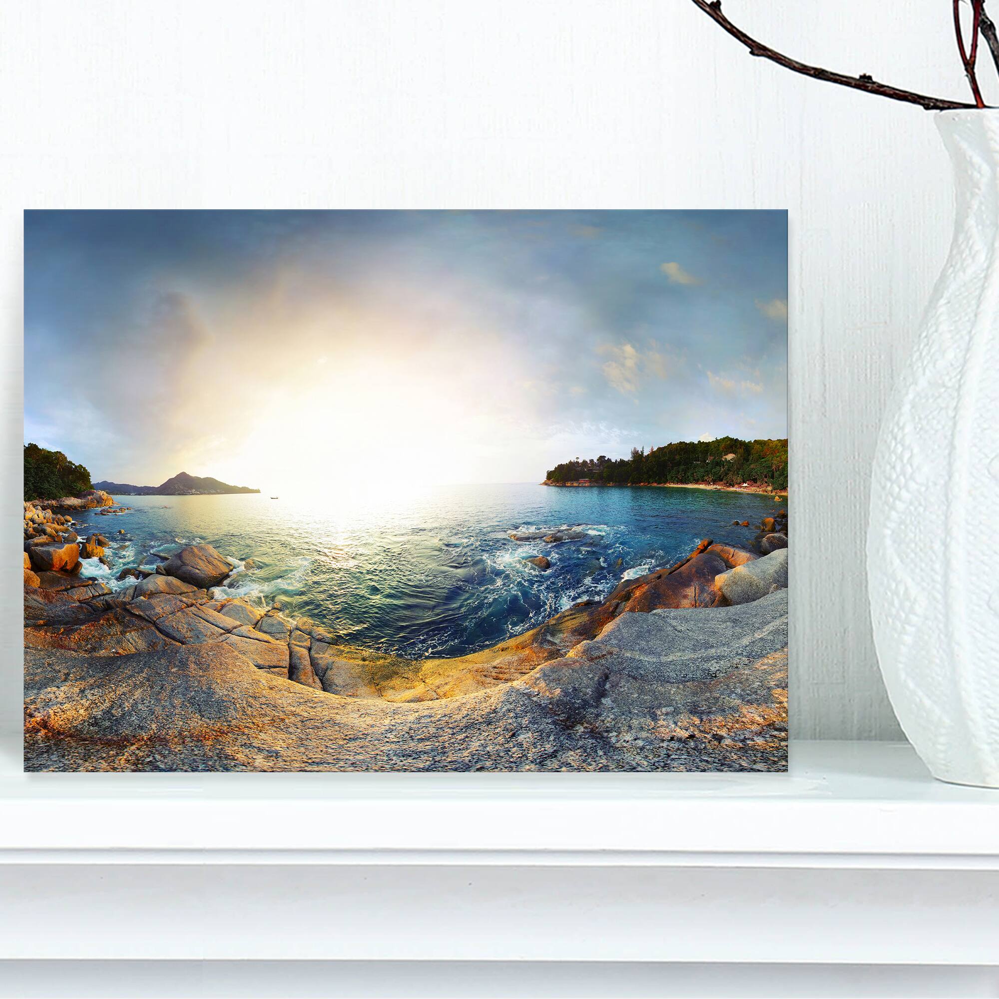 Designart - Rocky Coast in Andaman Sea