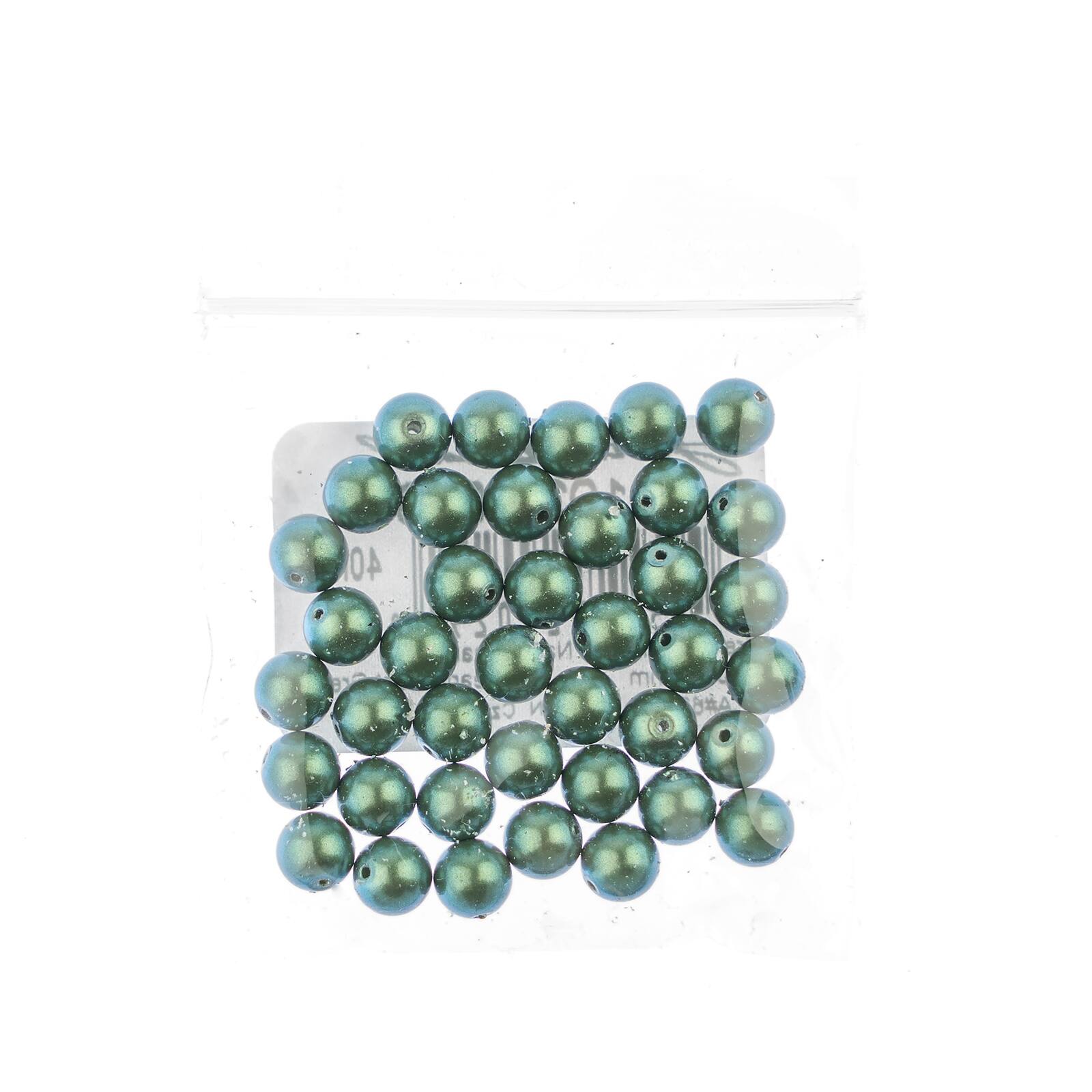 Preciosa Maxima 6mm Pearlescent Glass Nacre Pearls