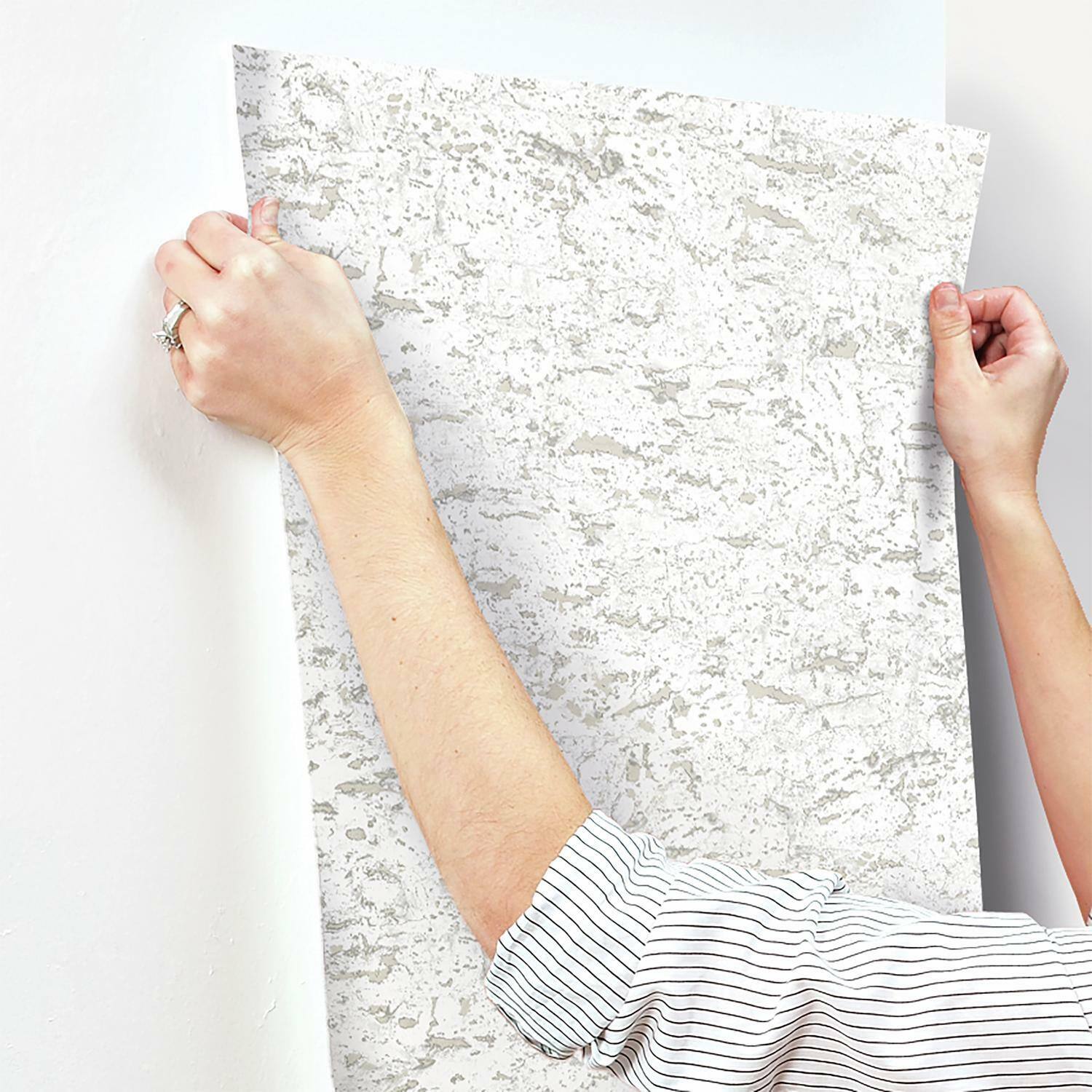 RoomMates Faux Cork Peel & Stick Wallpaper