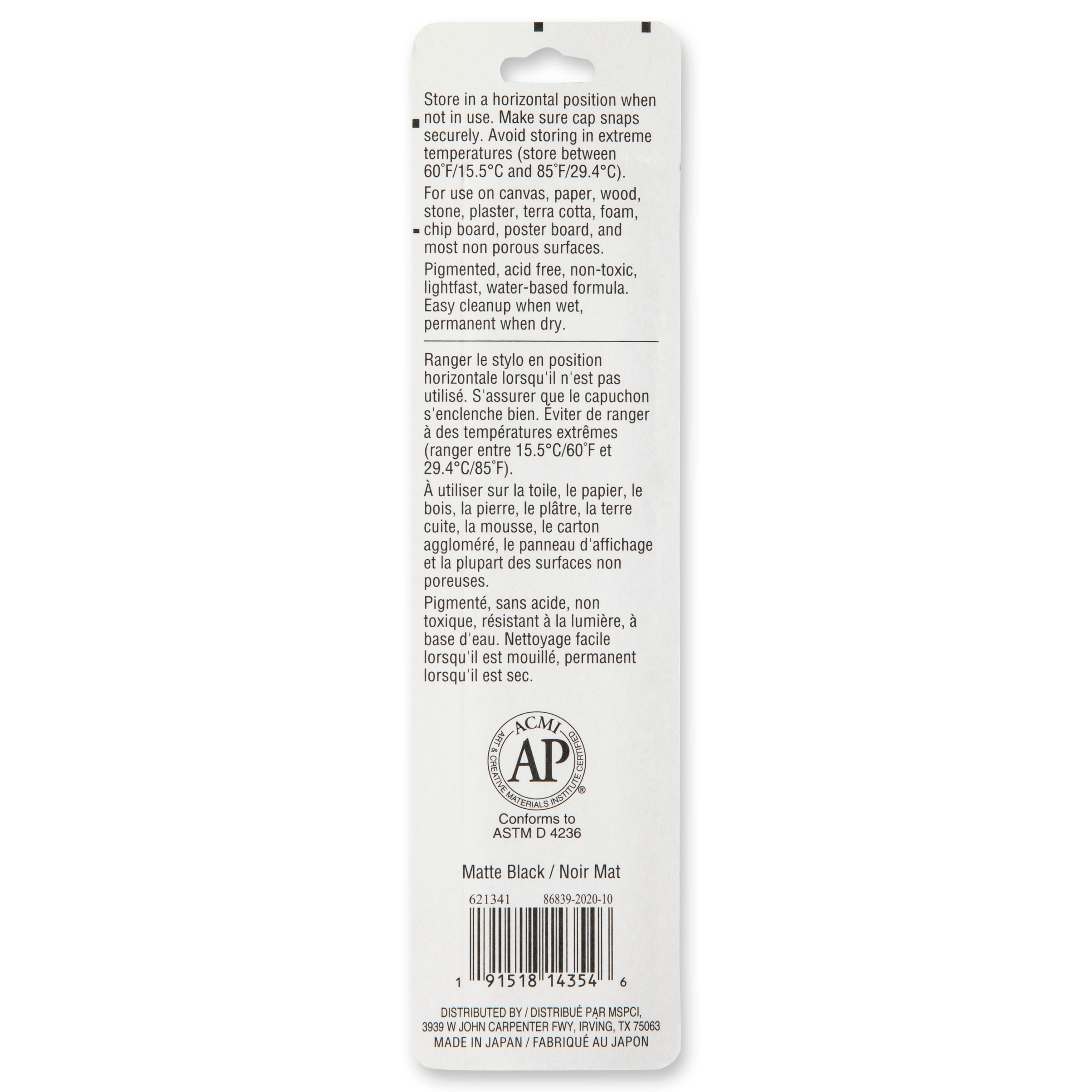 Premium Broad Tip Matte Water-Based Paint Pen by Craft Smart