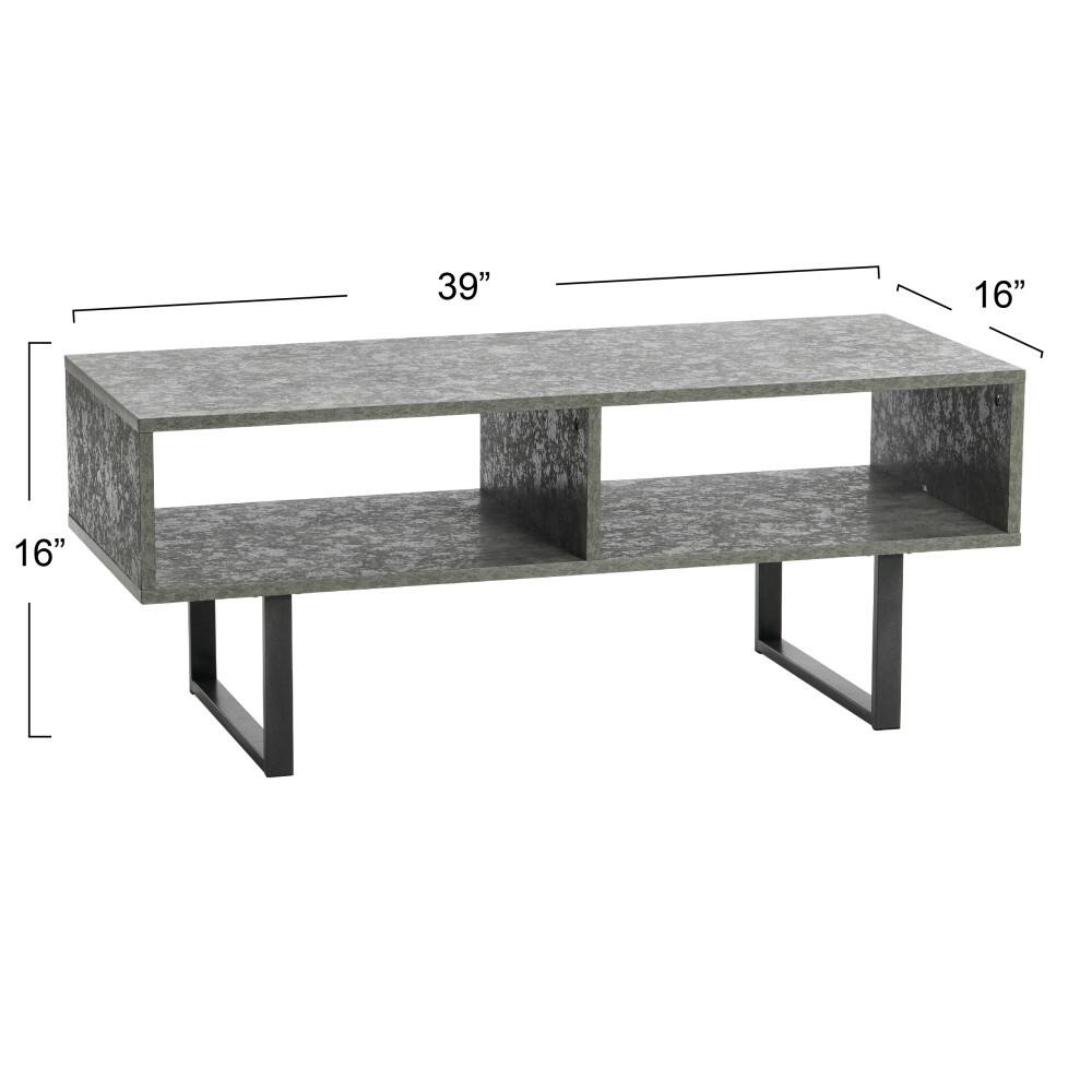 Household Essentials Jamestown Lifted Coffee Table