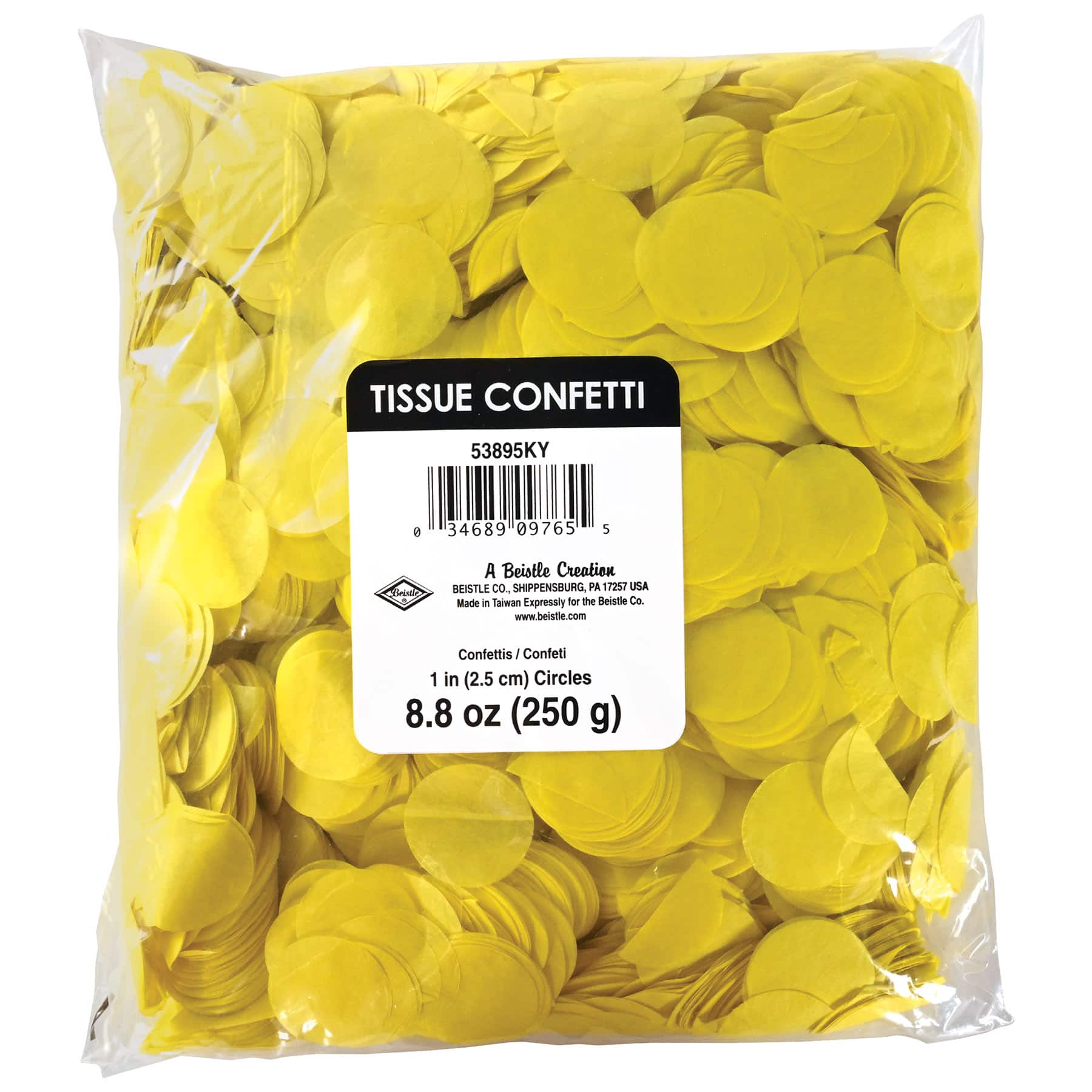 Beistle 1" Bulk Tissue Confetti
