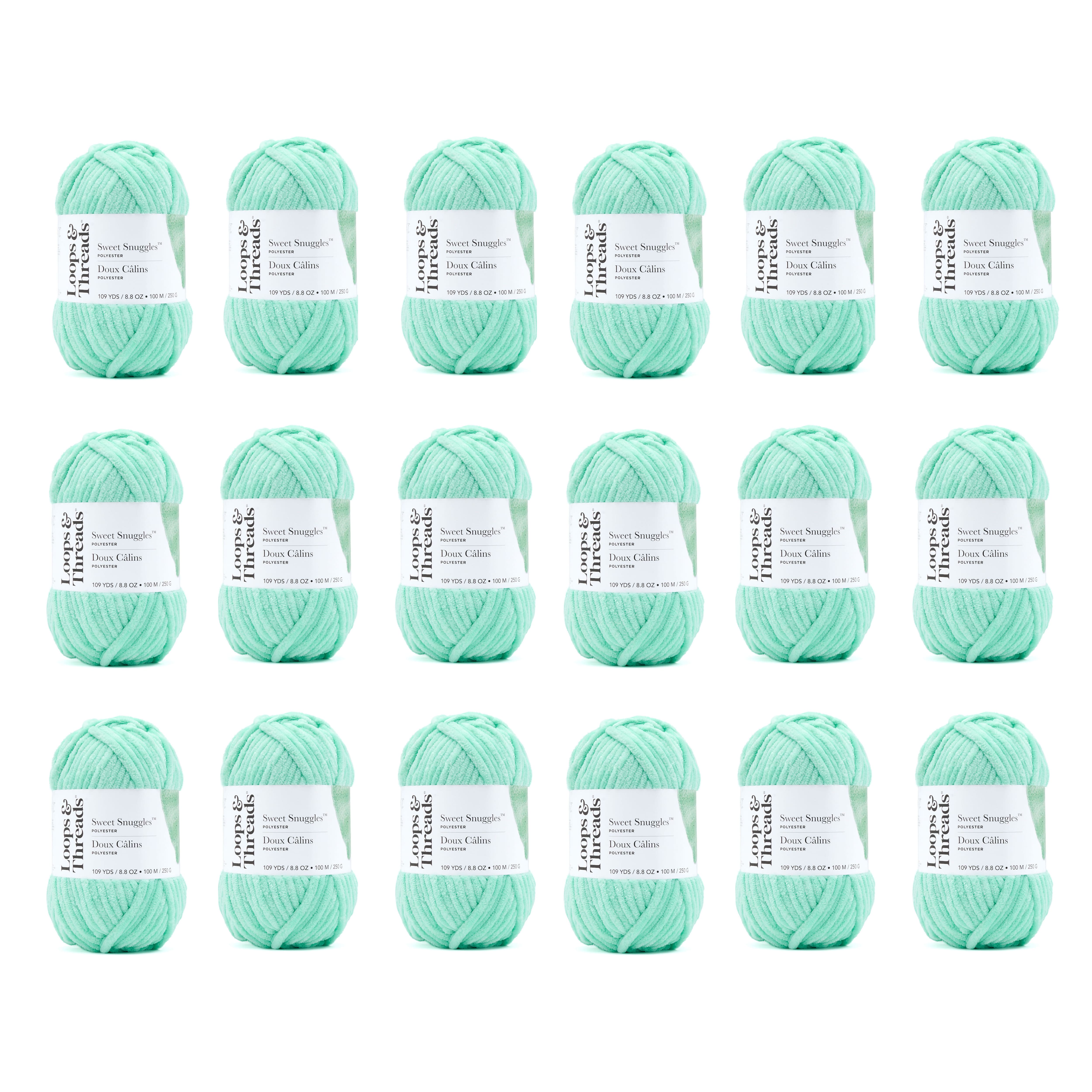18 Pack: Sweet Snuggles™ Yarn by Loops & Threads®