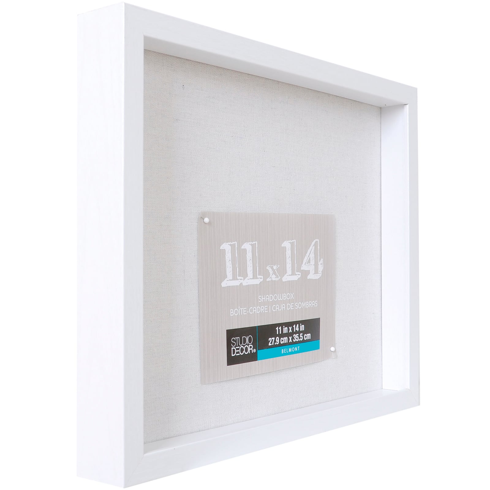 White Belmont Shadow Box by Studio Décor®