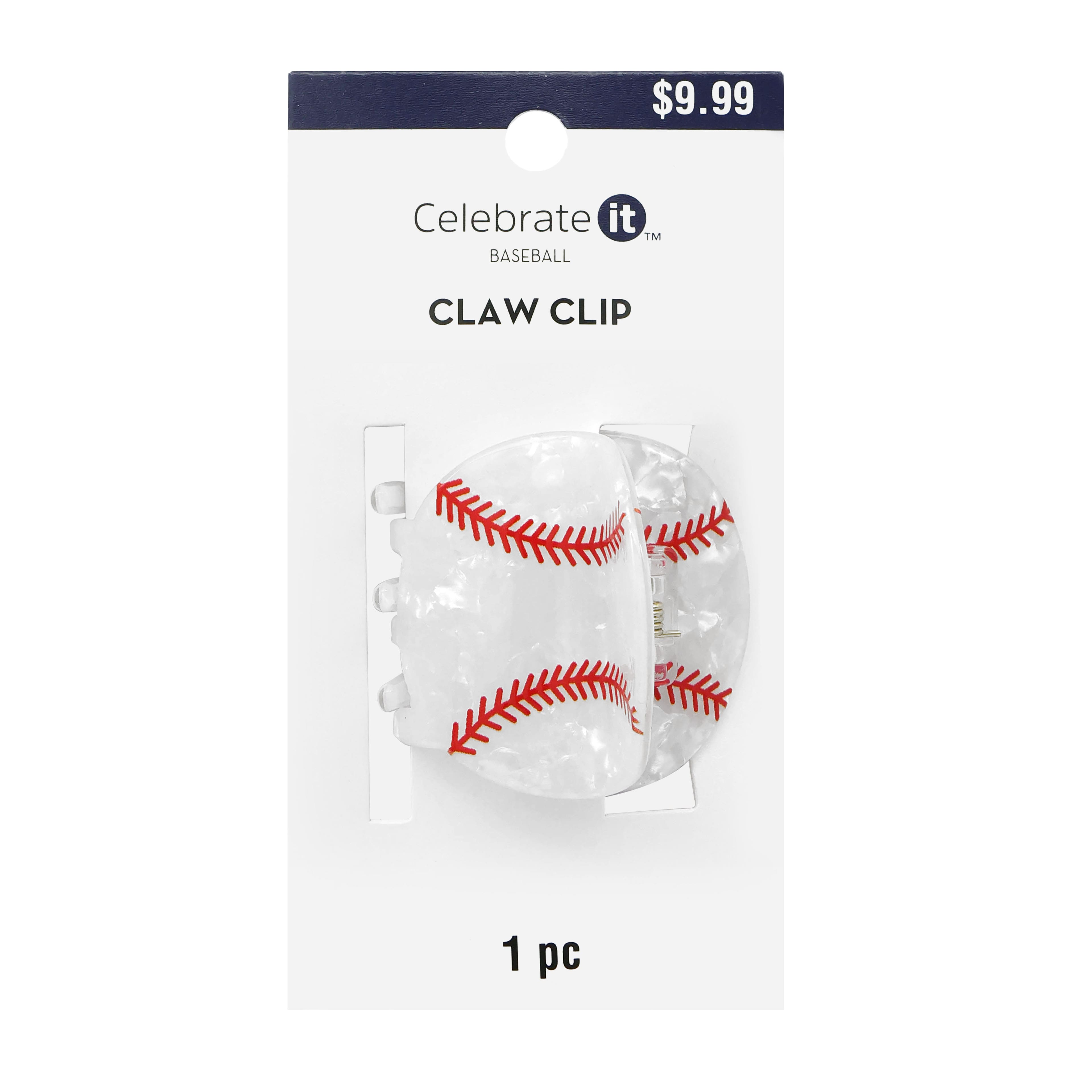 Baseball Claw Clip by Celebrate It