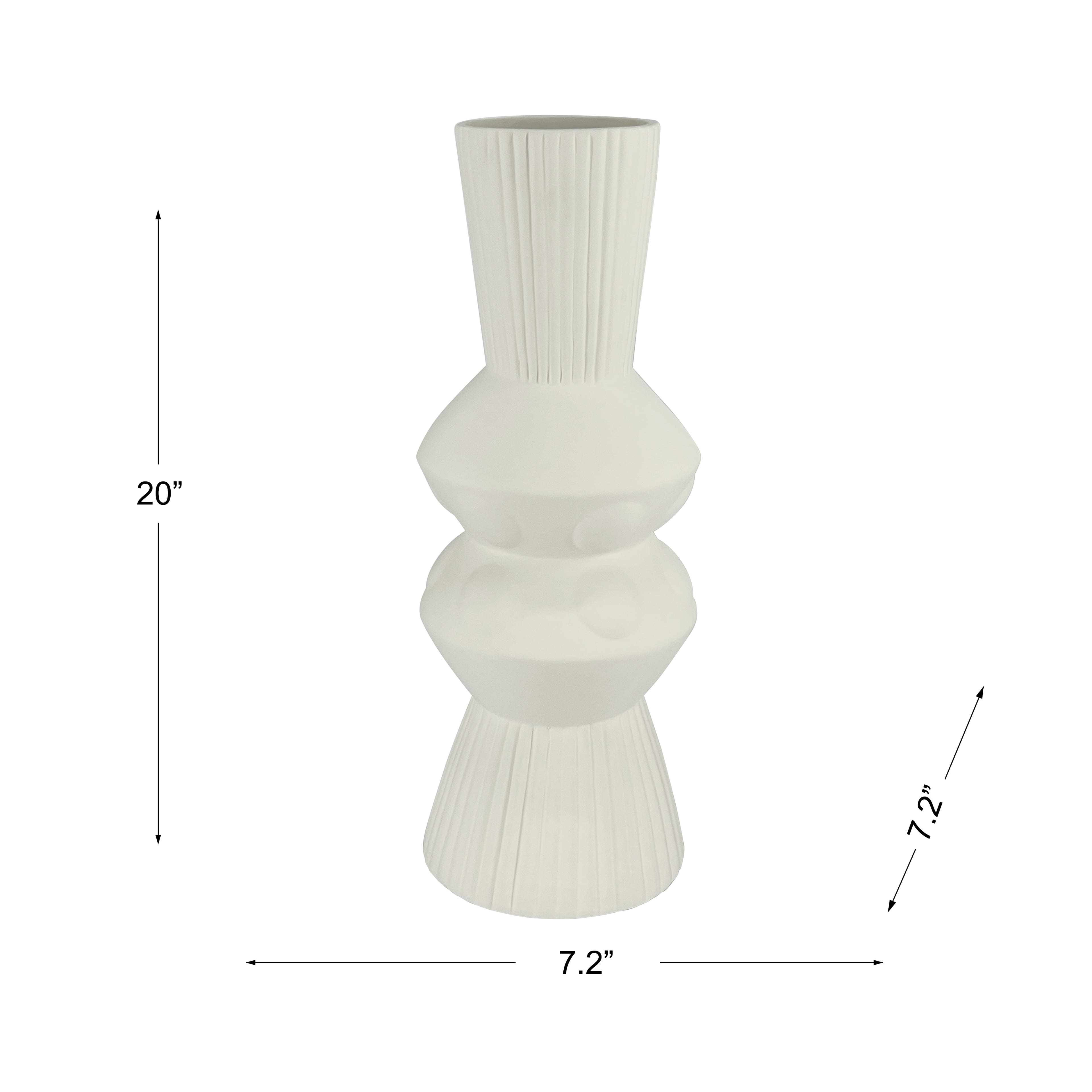 Jonathan Adler x Michaels Geometric DIY Ceramic Tiered Vase
