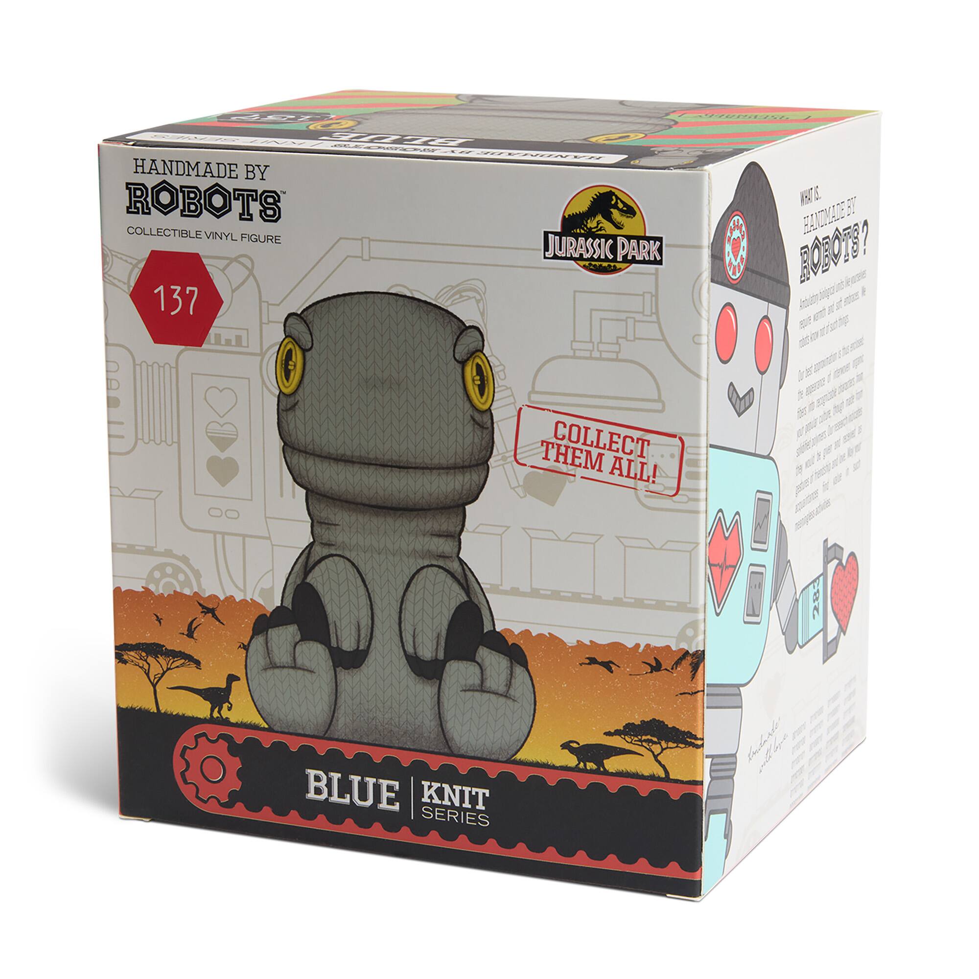 Handmade by Robots™ Jurassic Park Blue No.137 Vinyl Figure