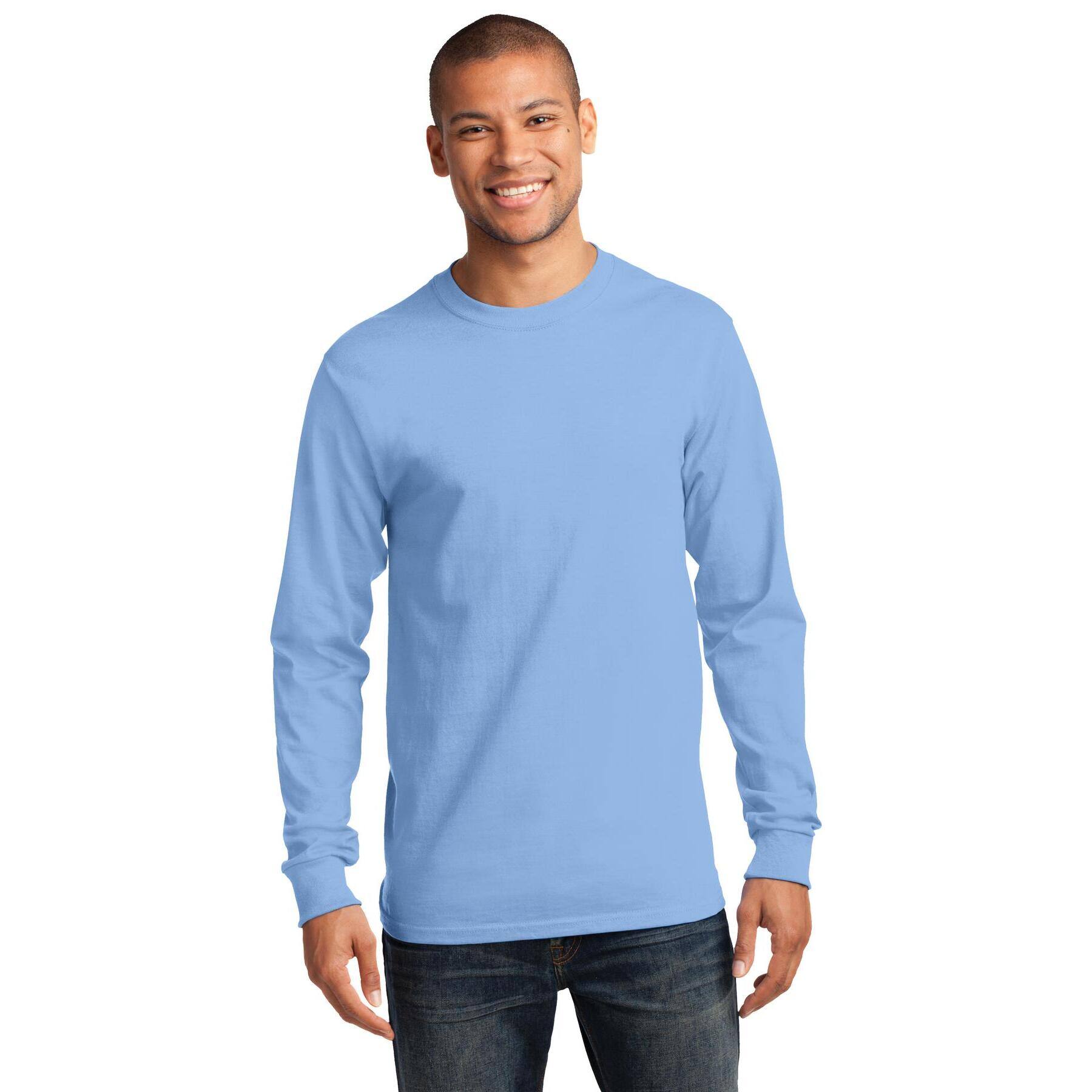 Port & Company® Color Long Sleeve Essential T-Shirt