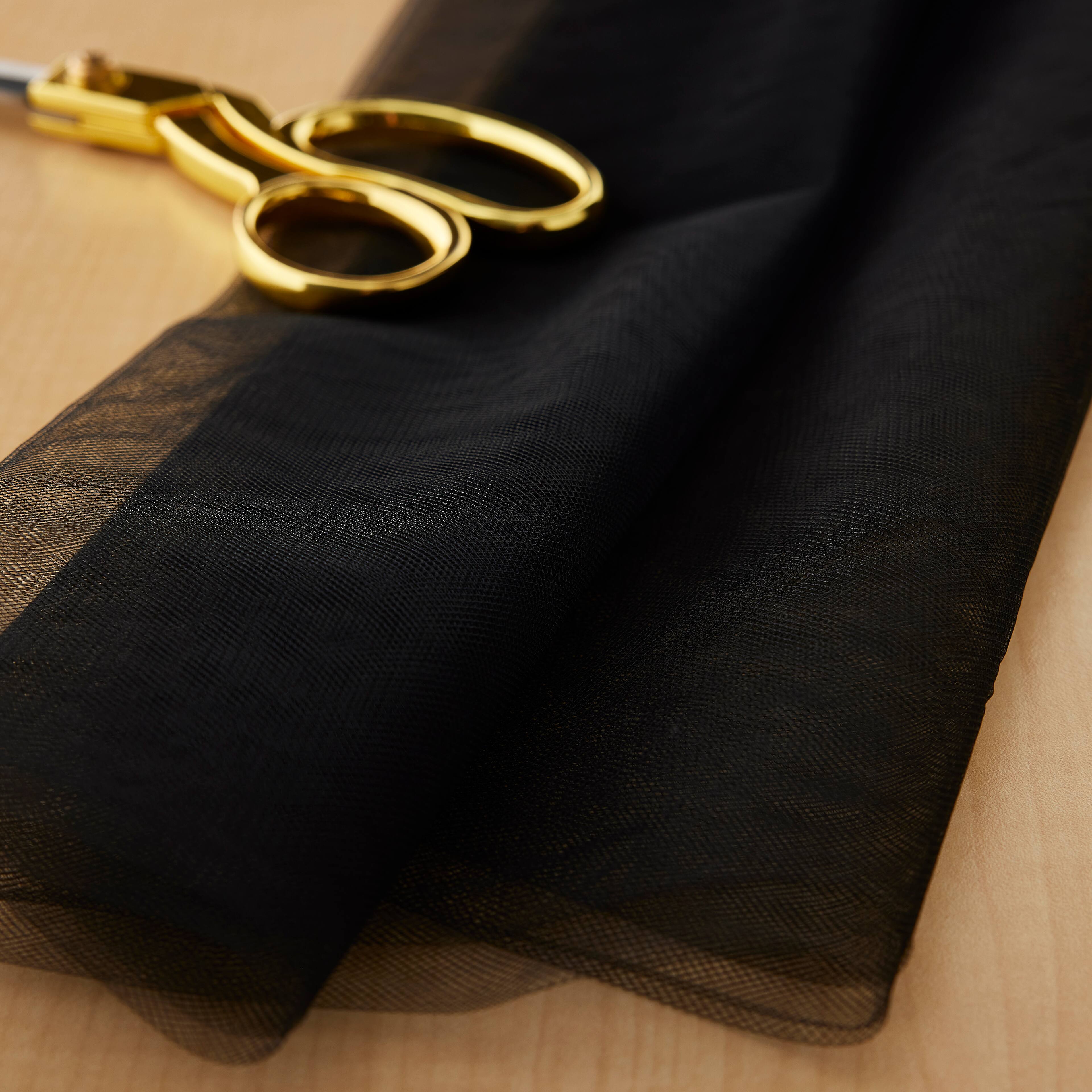 Wyla Black Matte Tulle
