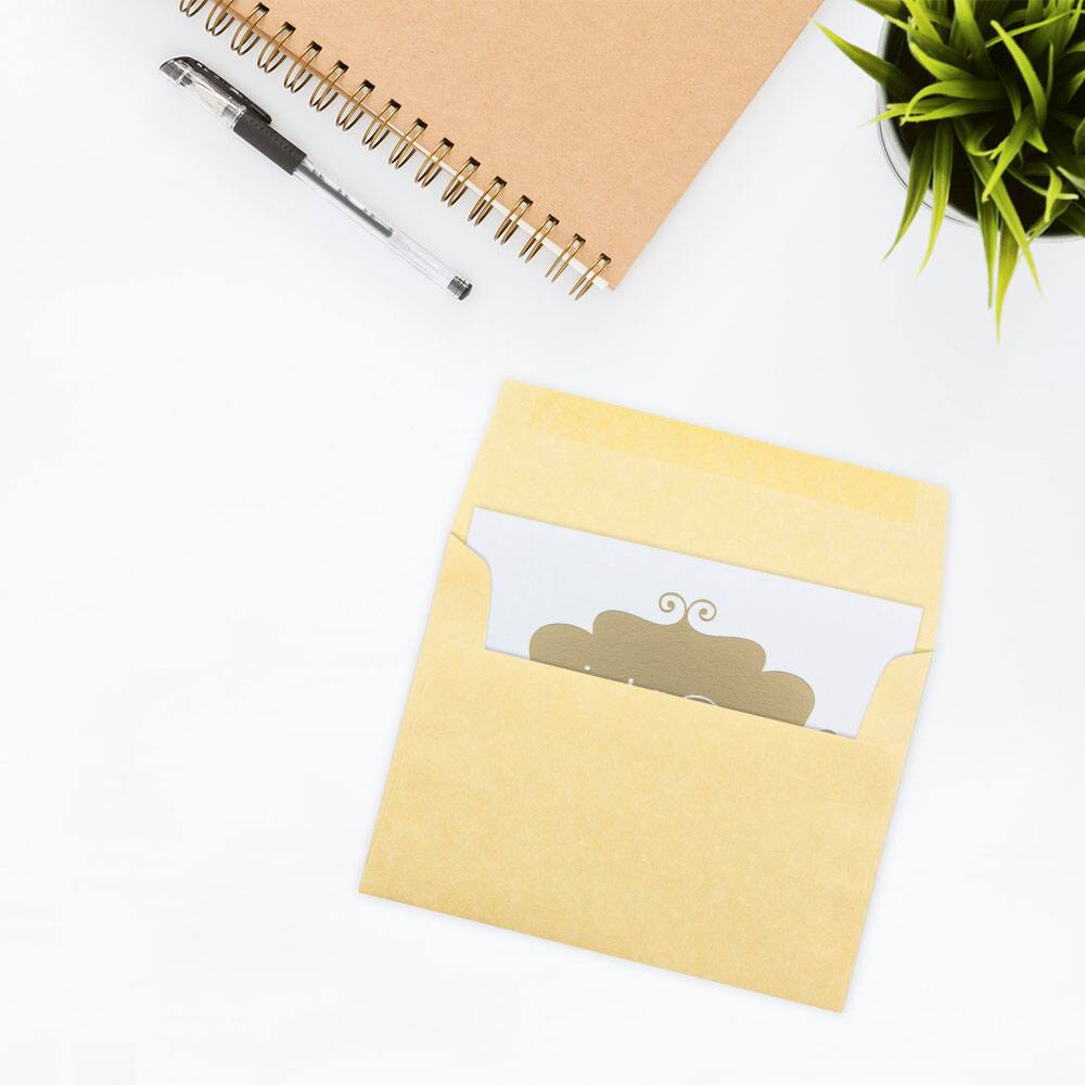 JAM Paper A7 Parchment Invitation Envelopes