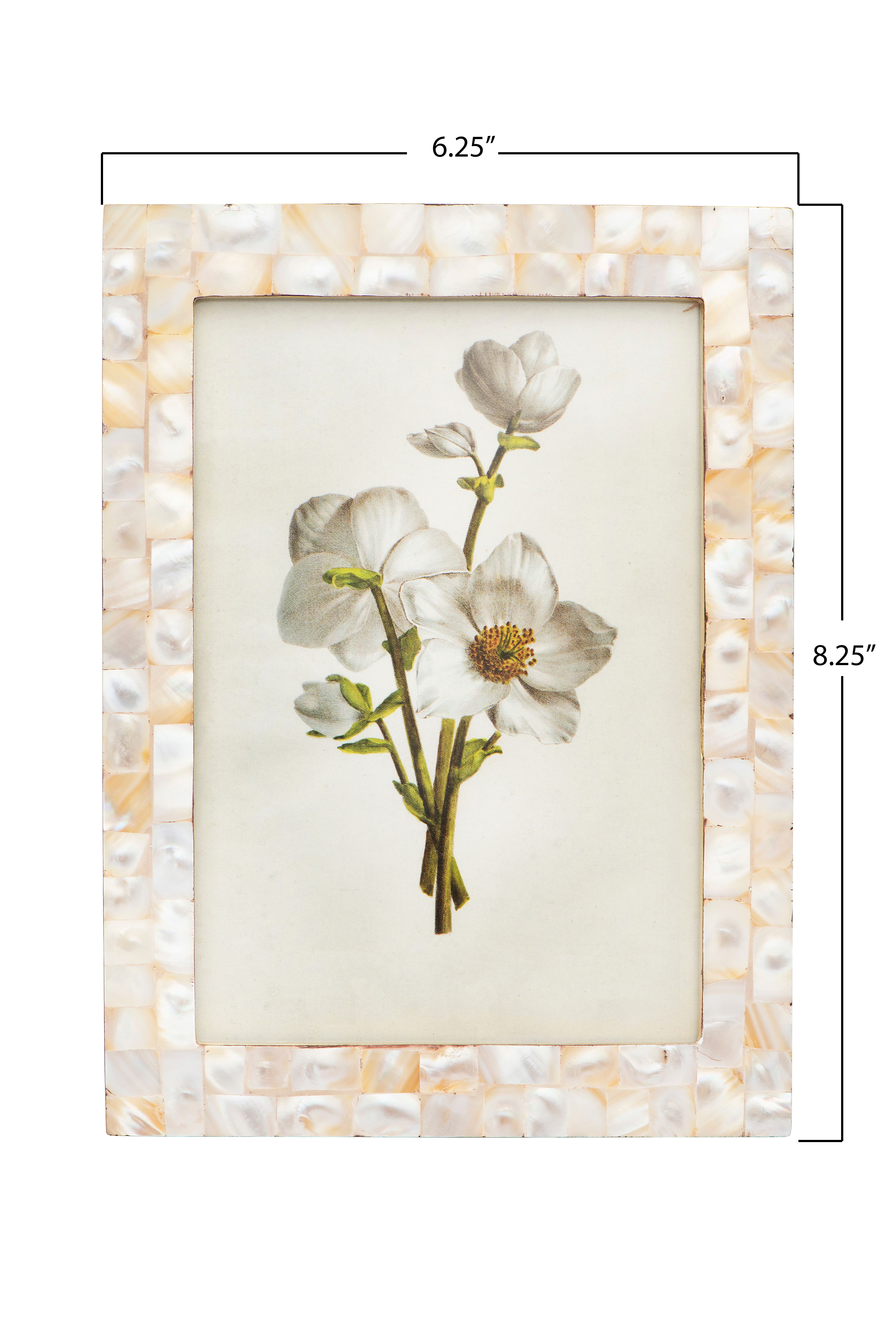 Hello Honey® Mother of Pearl 5" x 7" Photo Frame