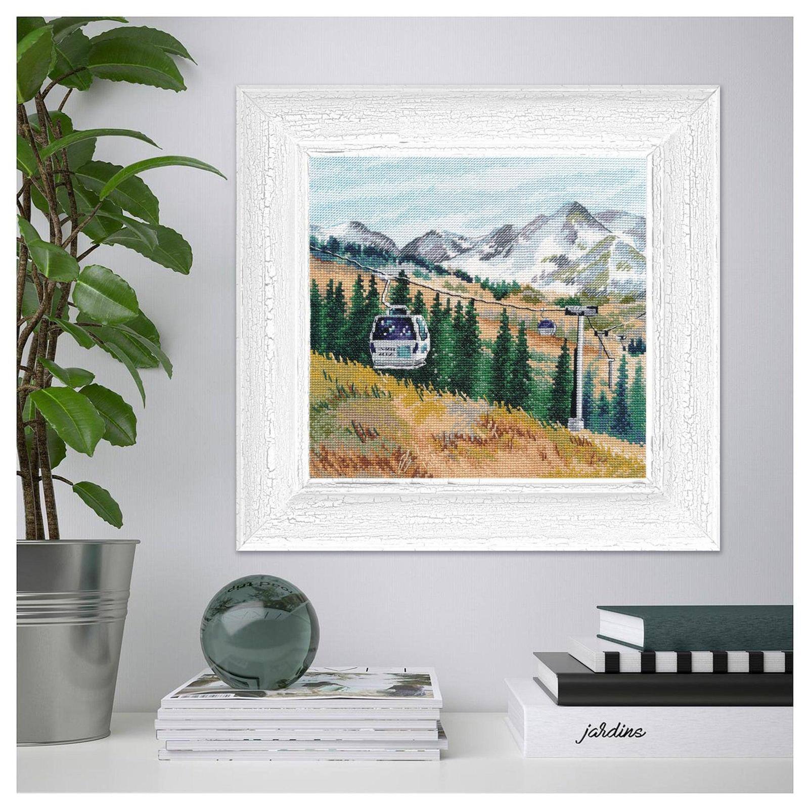 Oven Mount Chimbulak Cross Stitch Kit