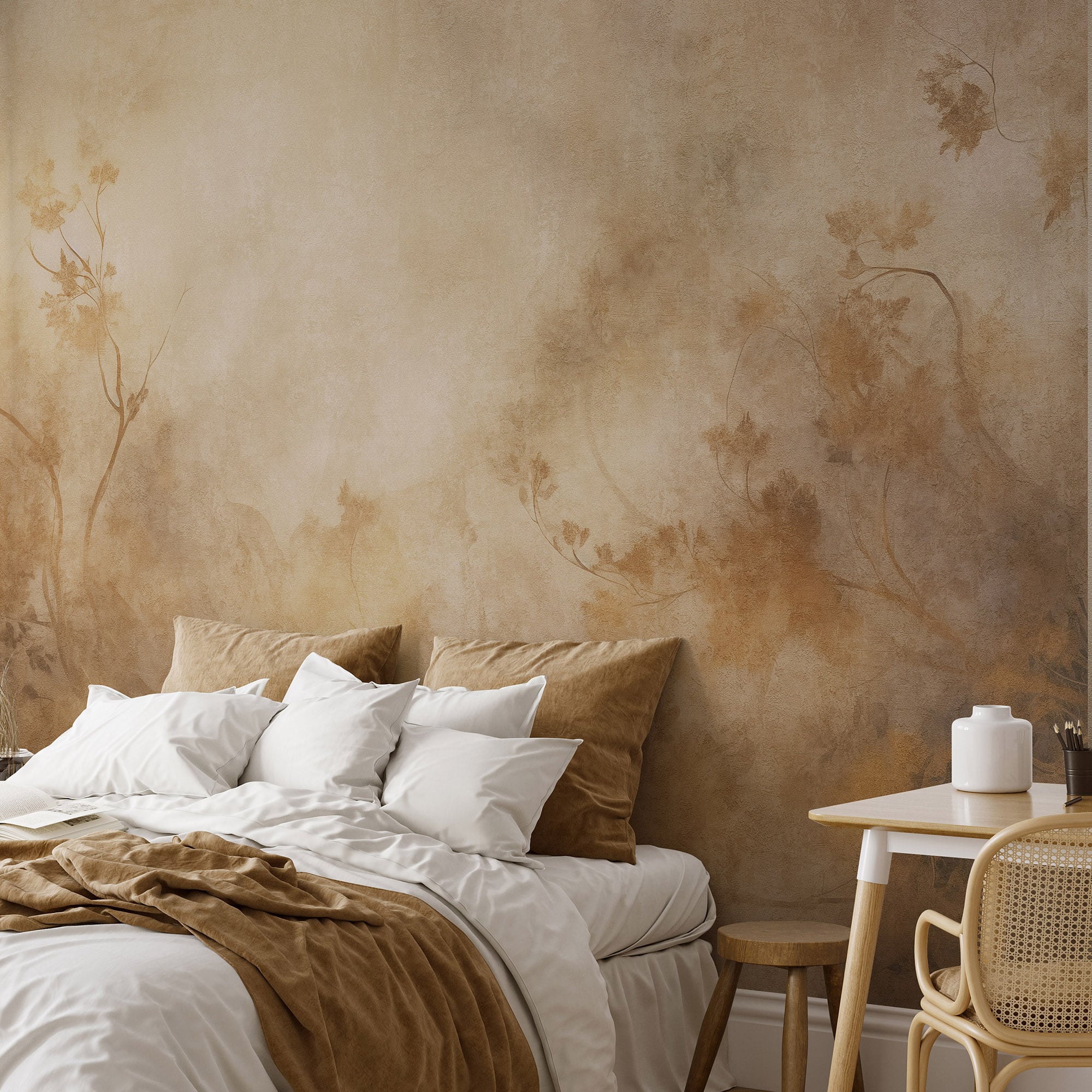 Designs Direct Golden Murmur Gold Mural