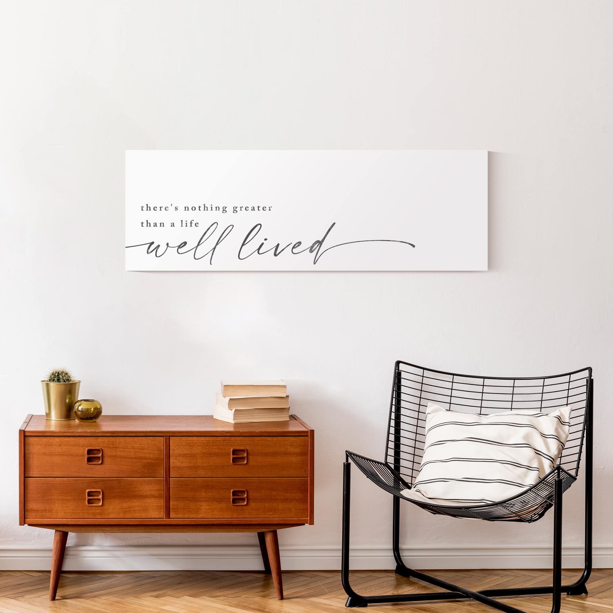 Life Well Lived 36" x 12" Canvas Wall Art