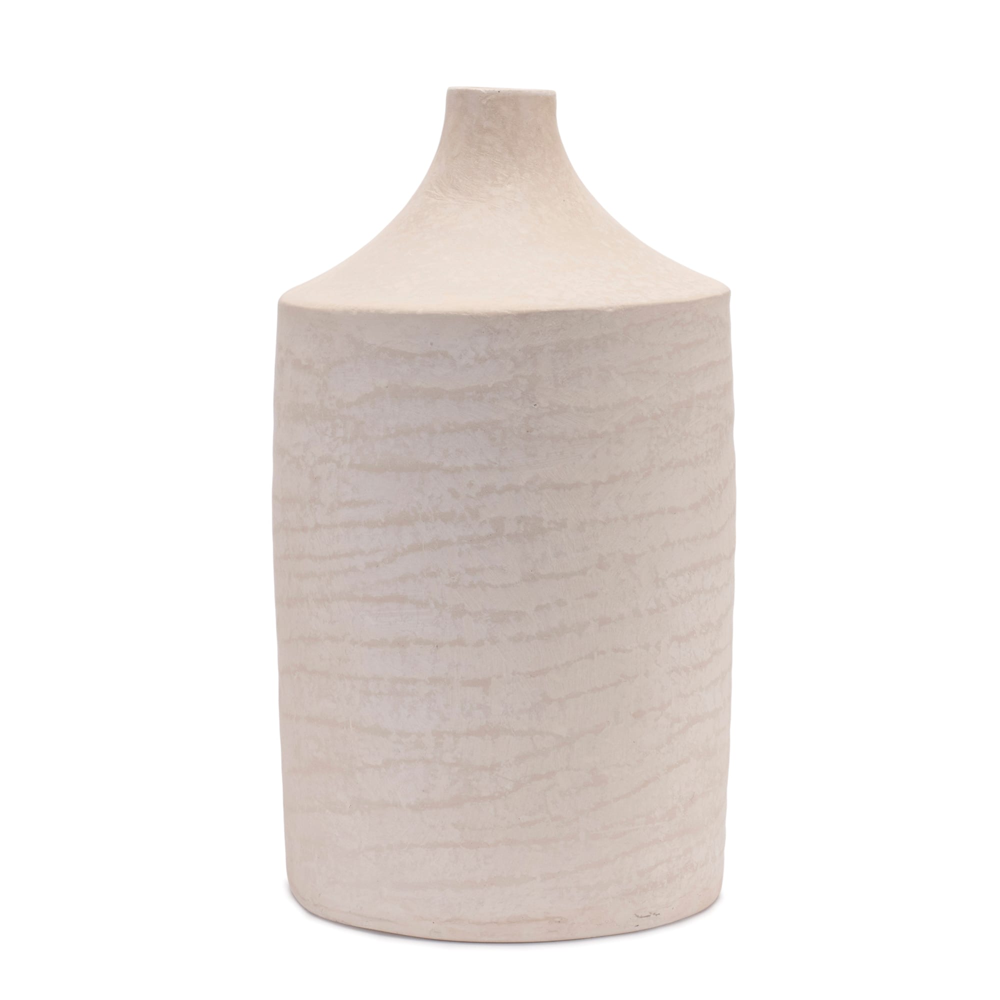 18.25" Recycled Paper Chalk Vase