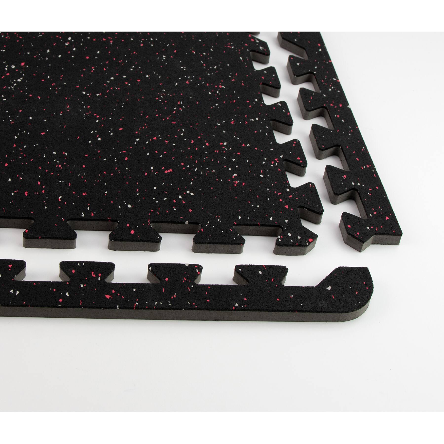 FloorPops Rhyolite Rubber Interlocking Tiles