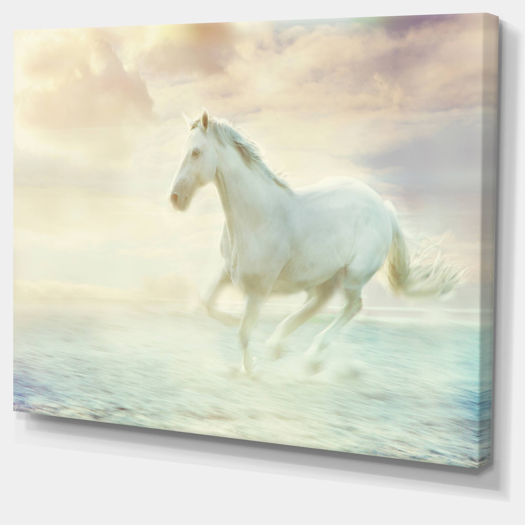 Designart - Fantasy White Horse