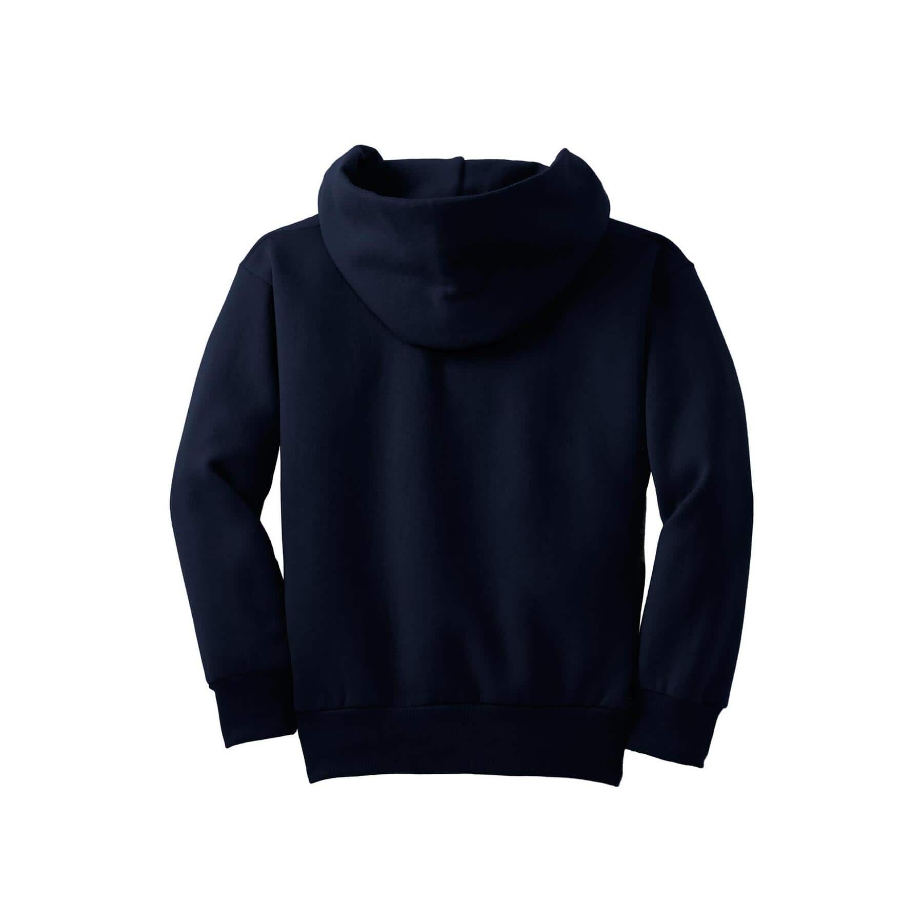 Port & Company® Neutrals Youth Core Fleece Pullover Hooded Sweatshirt