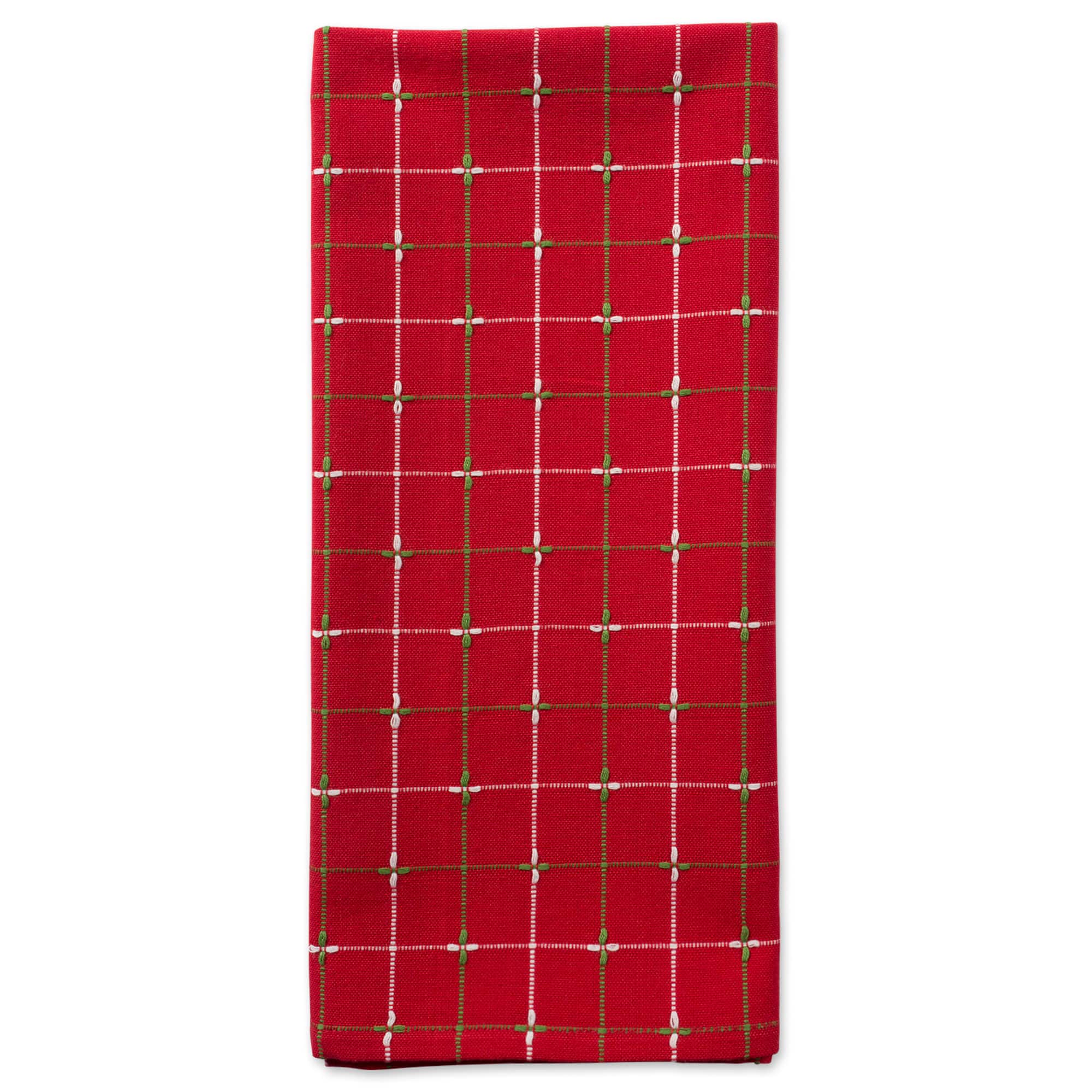 DII® Assorted Jingle On Holiday Printed Dishtowel Set
