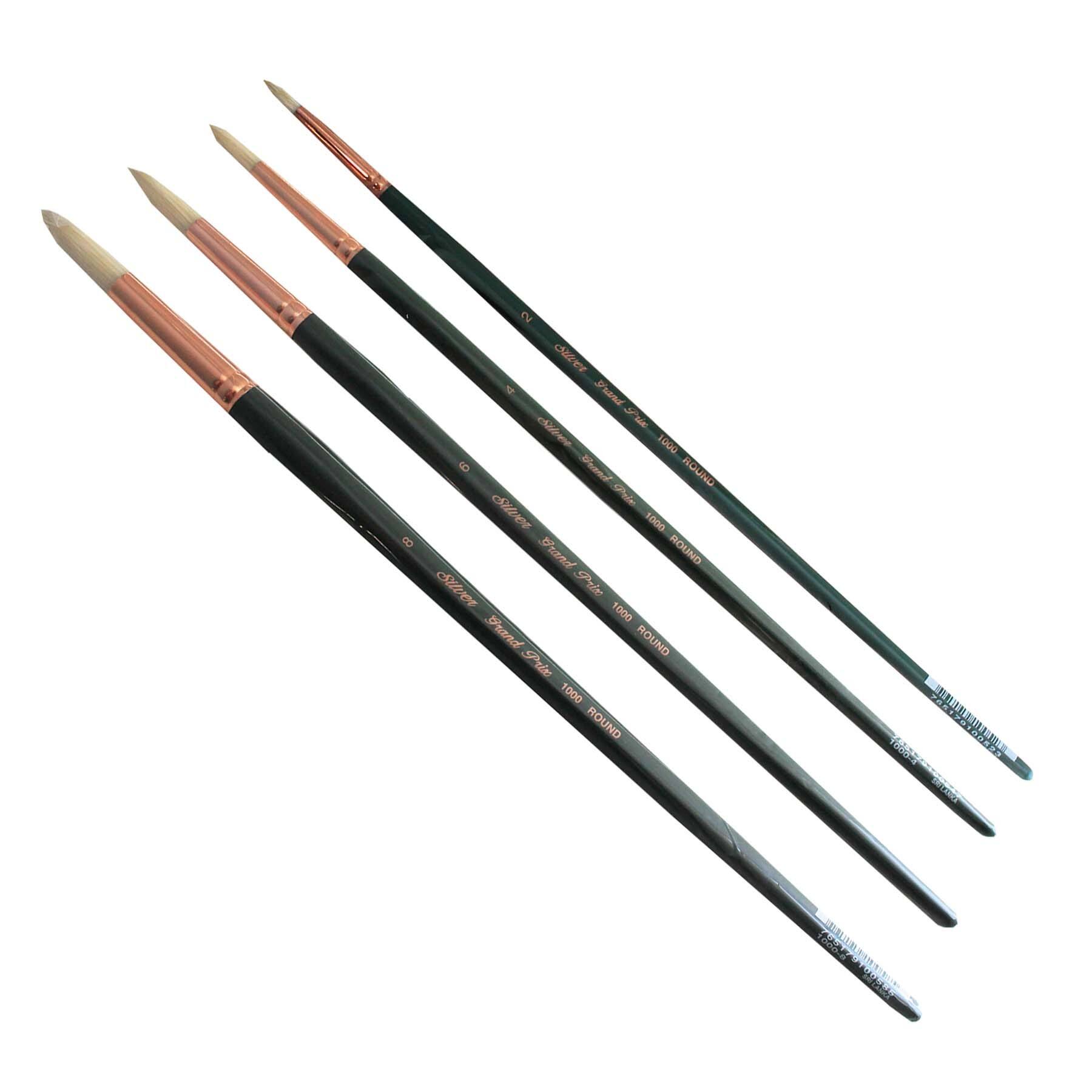 Silver Brush Limited Grand Prix® 4 Piece Even Round Brush set