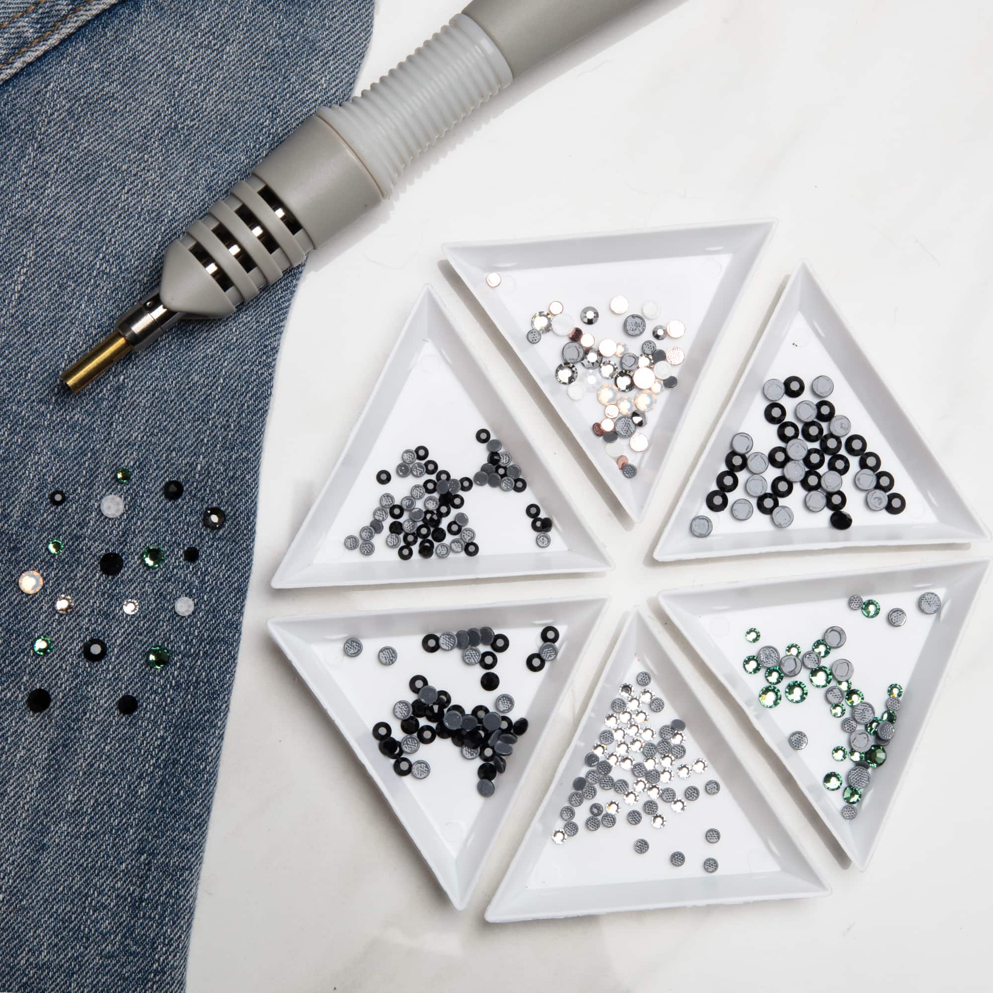 6 Packs: 60 ct. (360 total) SS12 Hotfix Austrian Crystals by Bead Landing