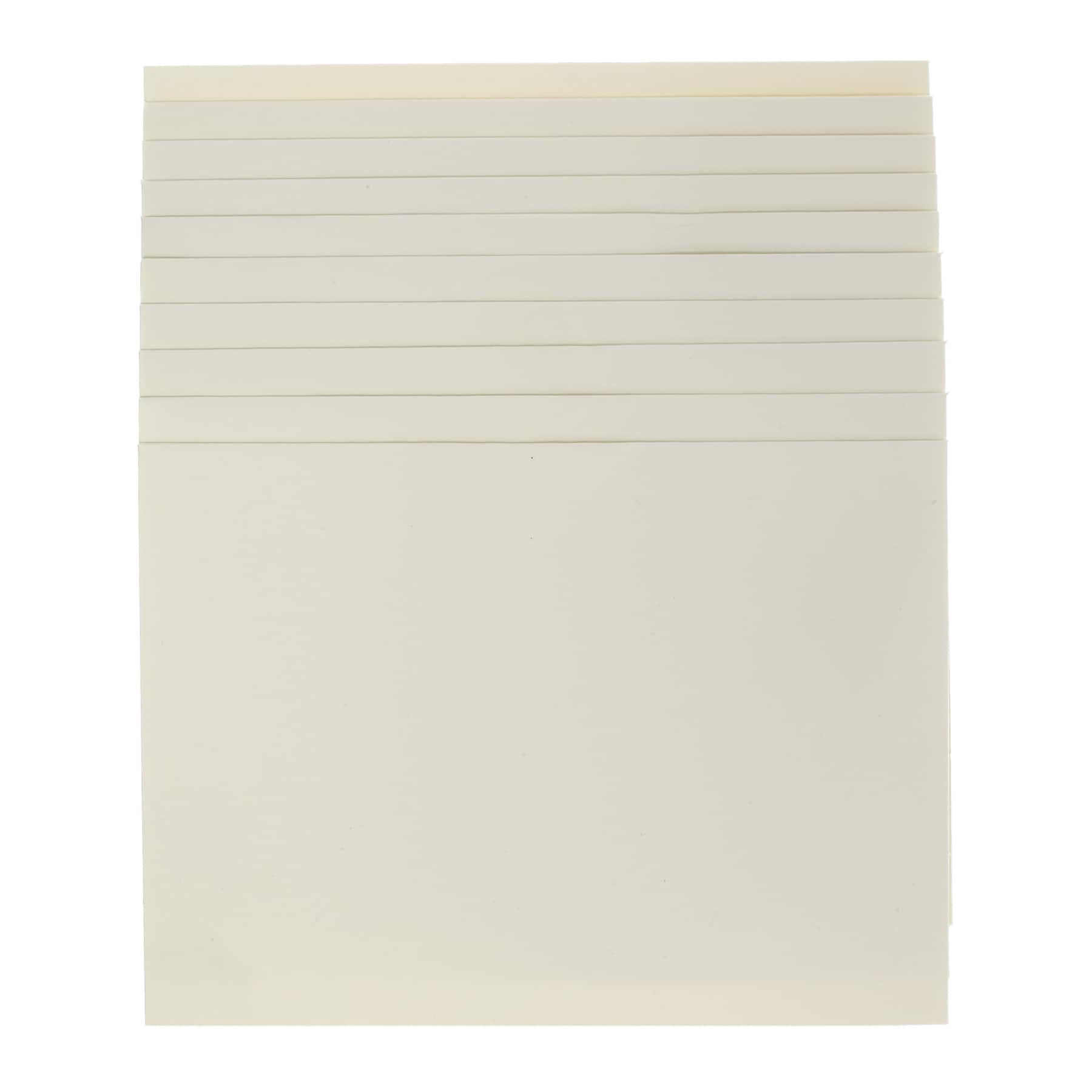 12 Packs: 10 ct. (120 total) Ivory Card & Envelope Set by Recollections™, 5" x 7"