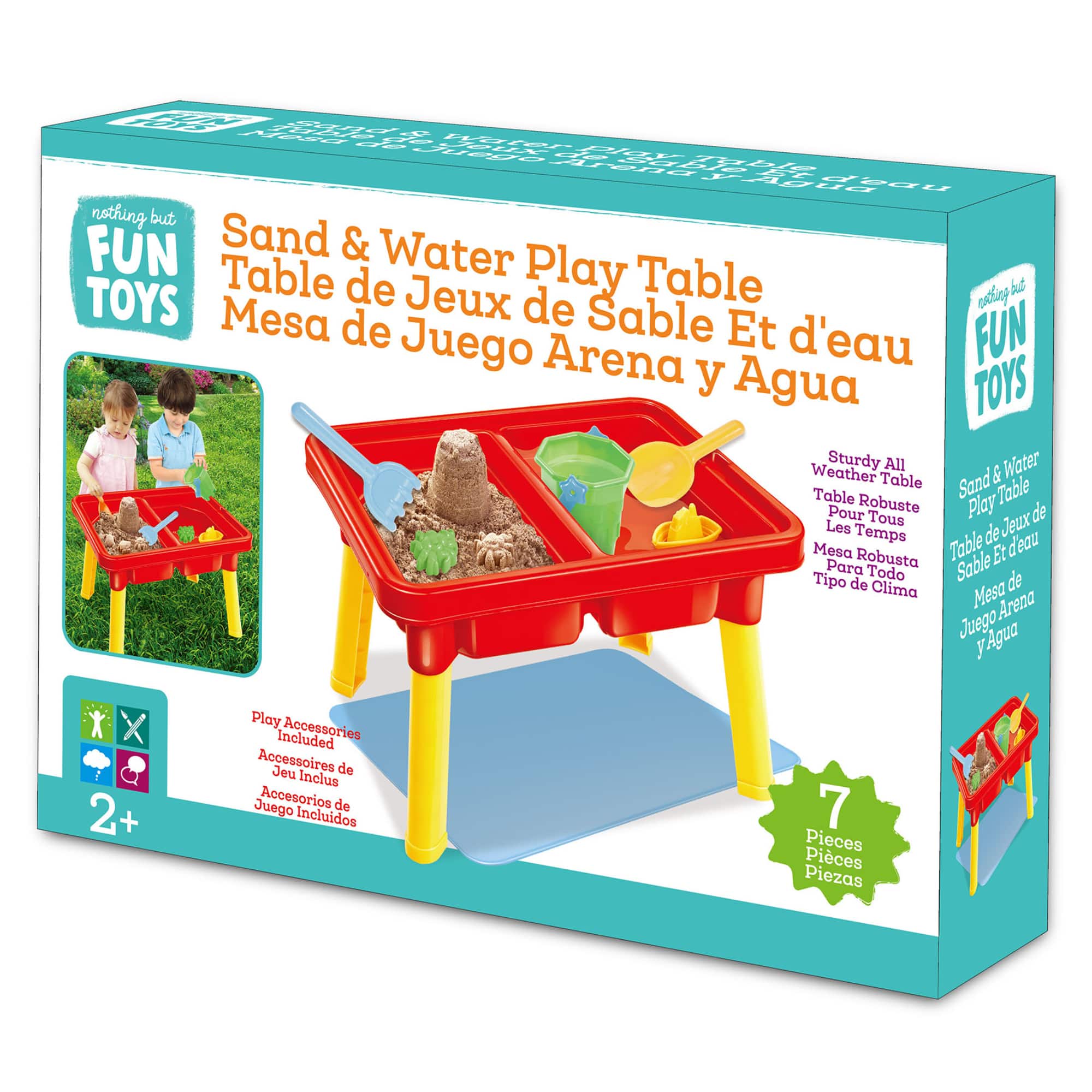 Nothing But Fun Toys Sand & Water Play Table