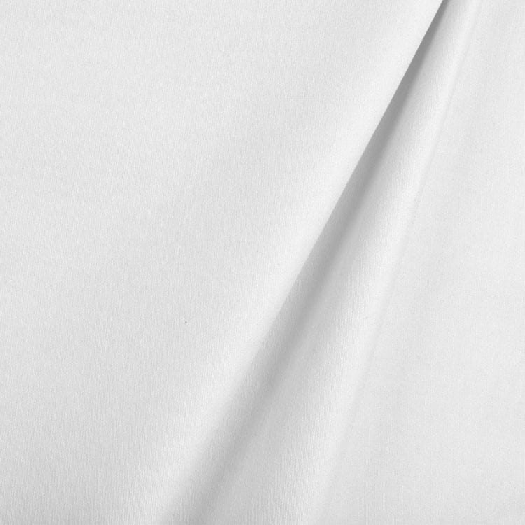 White Napped Sateen Drapery Lining