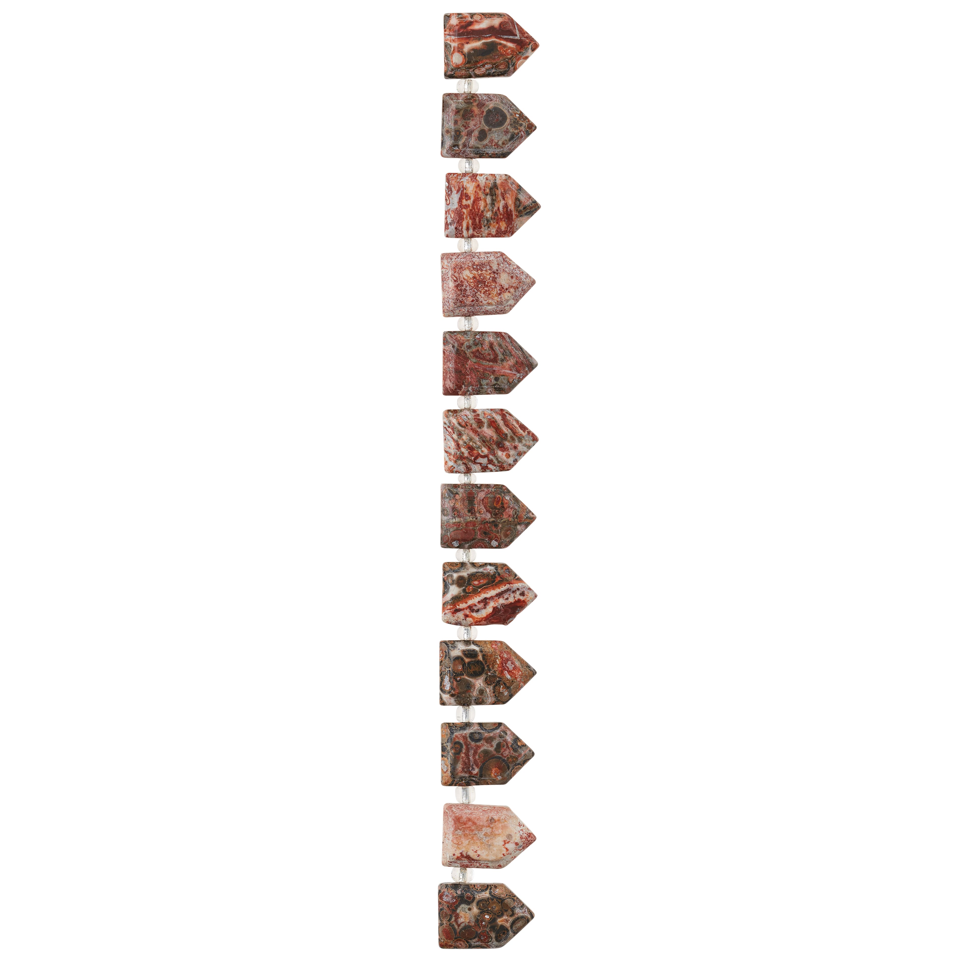 Leopard Jasper Arrow Beads, 18mm by Bead Landing™