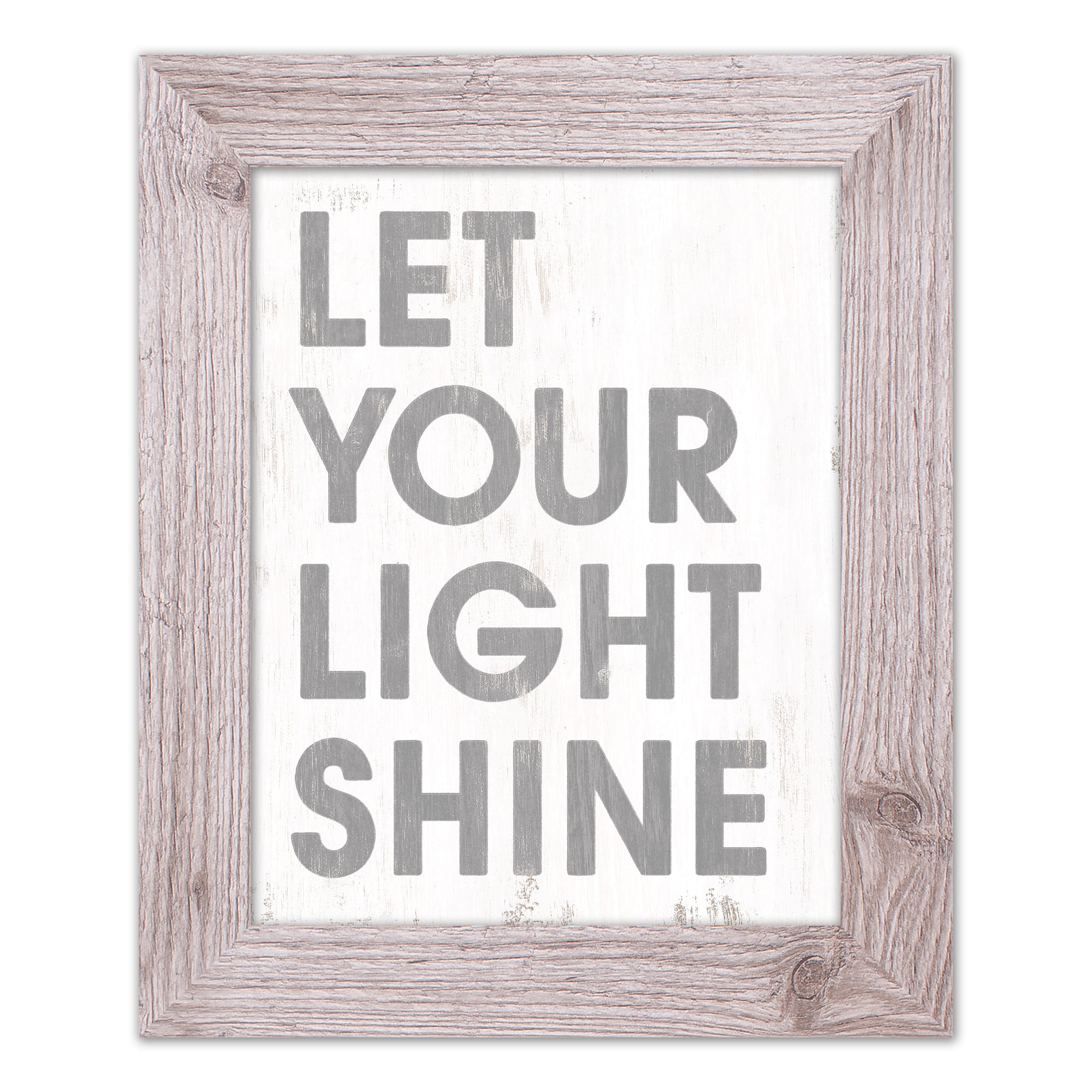 Let Your Light Shine Western Framed Print
