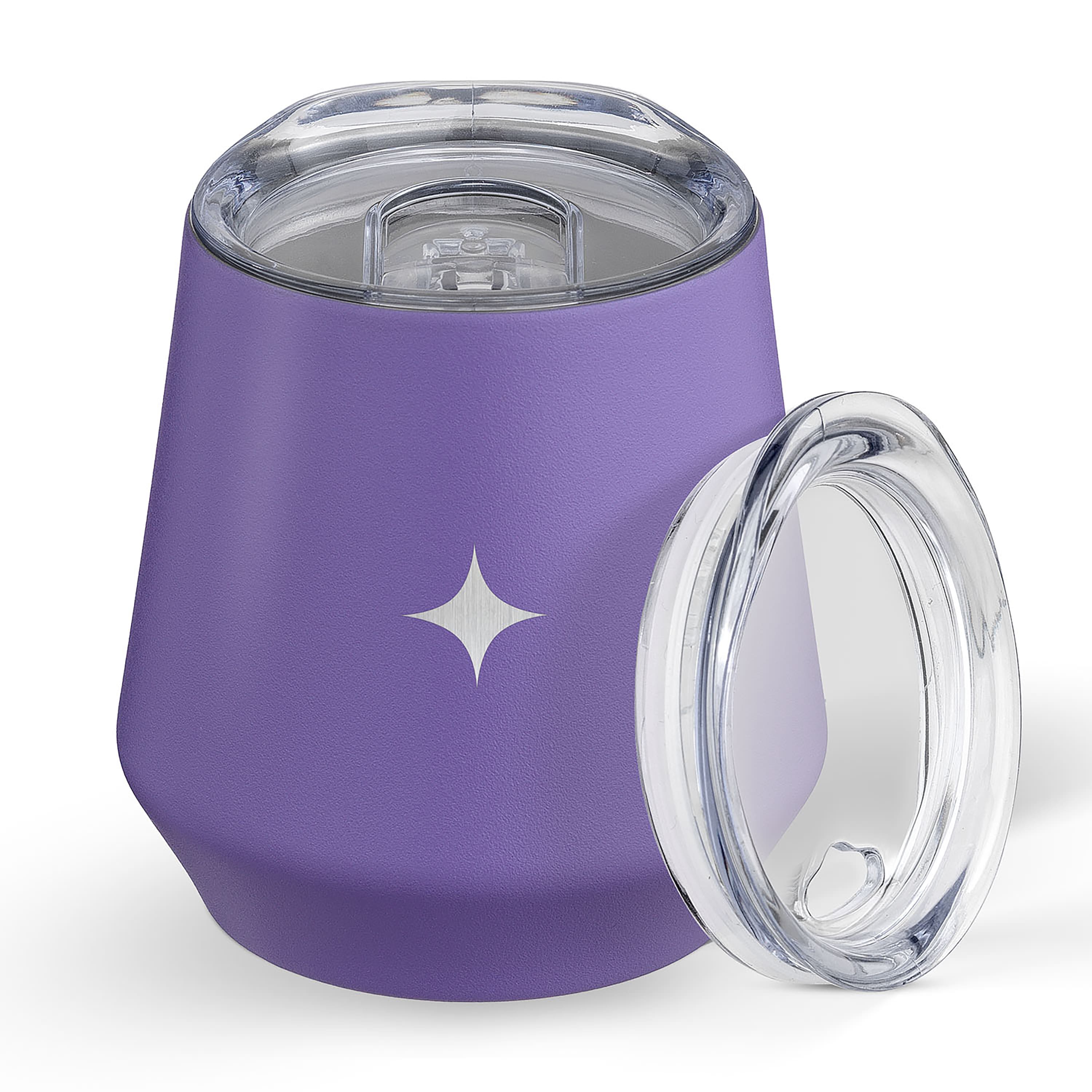 JoyJolt® 12oz. Vacuum Insulated Stemless Wine Tumbler with Lid