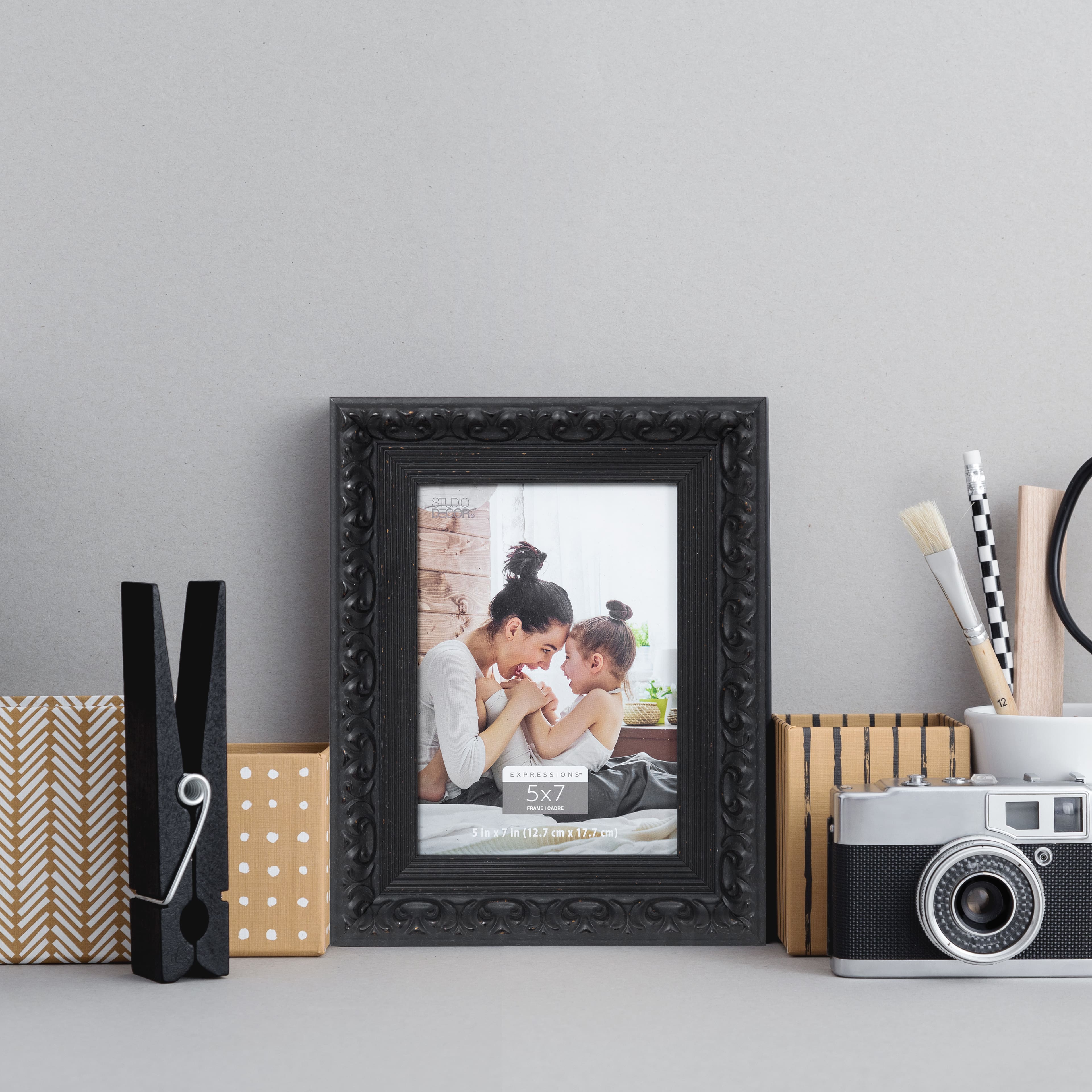 Expressions™ 5" x 7" Charcoal Ornate Frame by Studio Décor®
