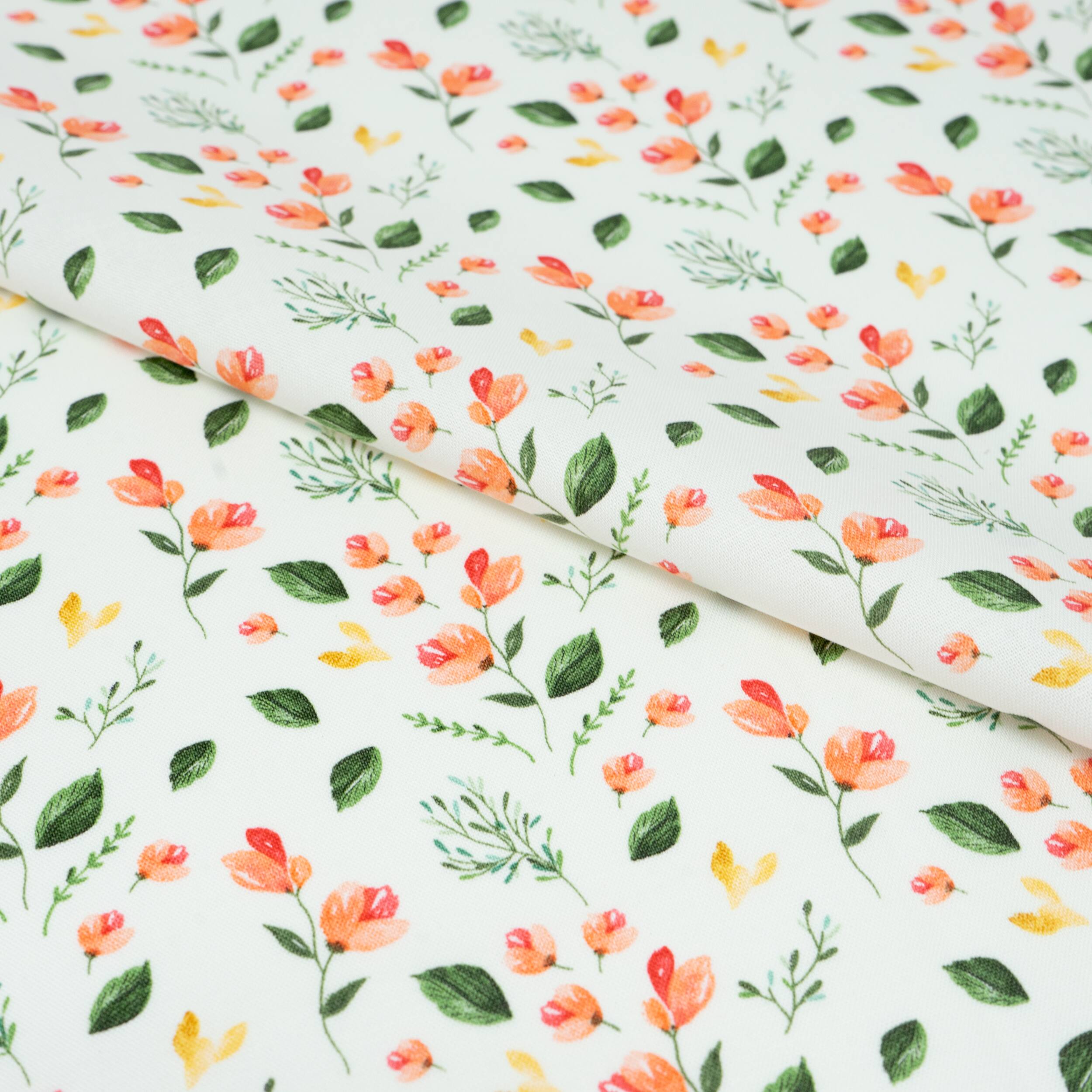SINGER Denise Palmer Seahorse Floral Cotton Fabric