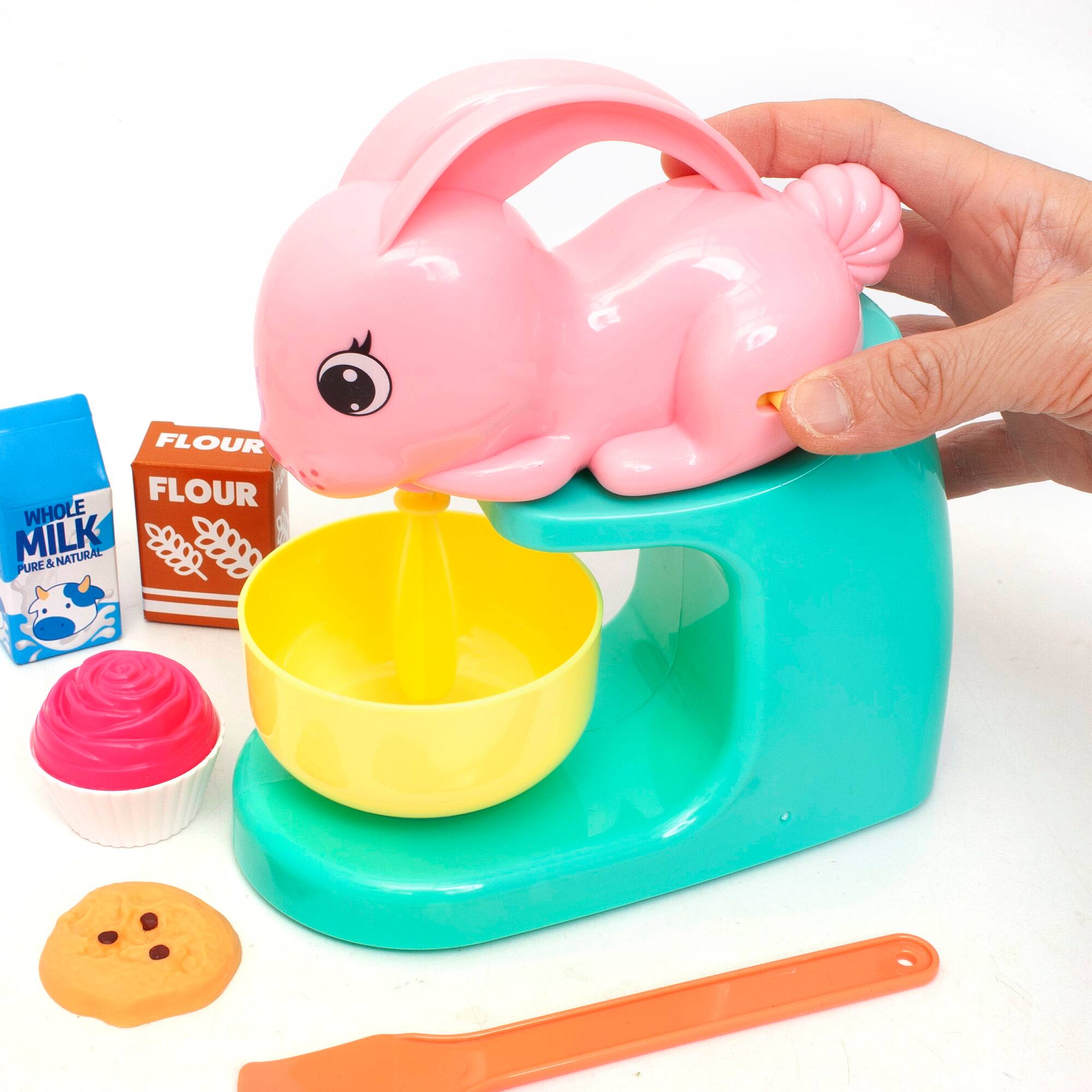 Zoo Troop Bunny Mixer Animal Themed Kitchen Playset