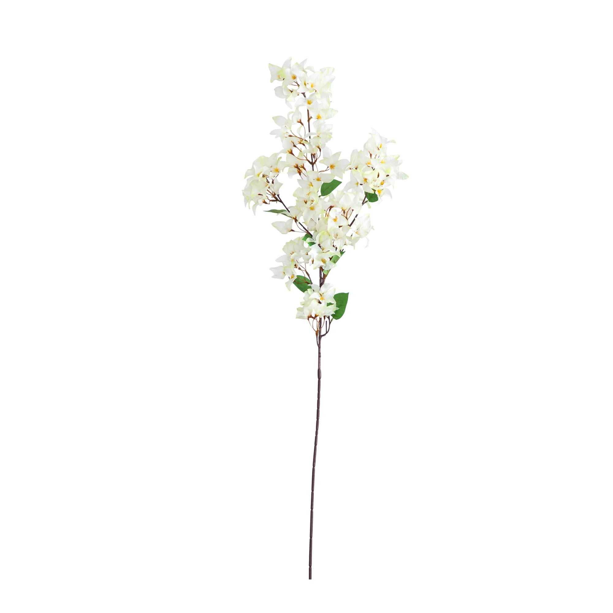47" White Bougainvillea Flower Stems, 3ct.