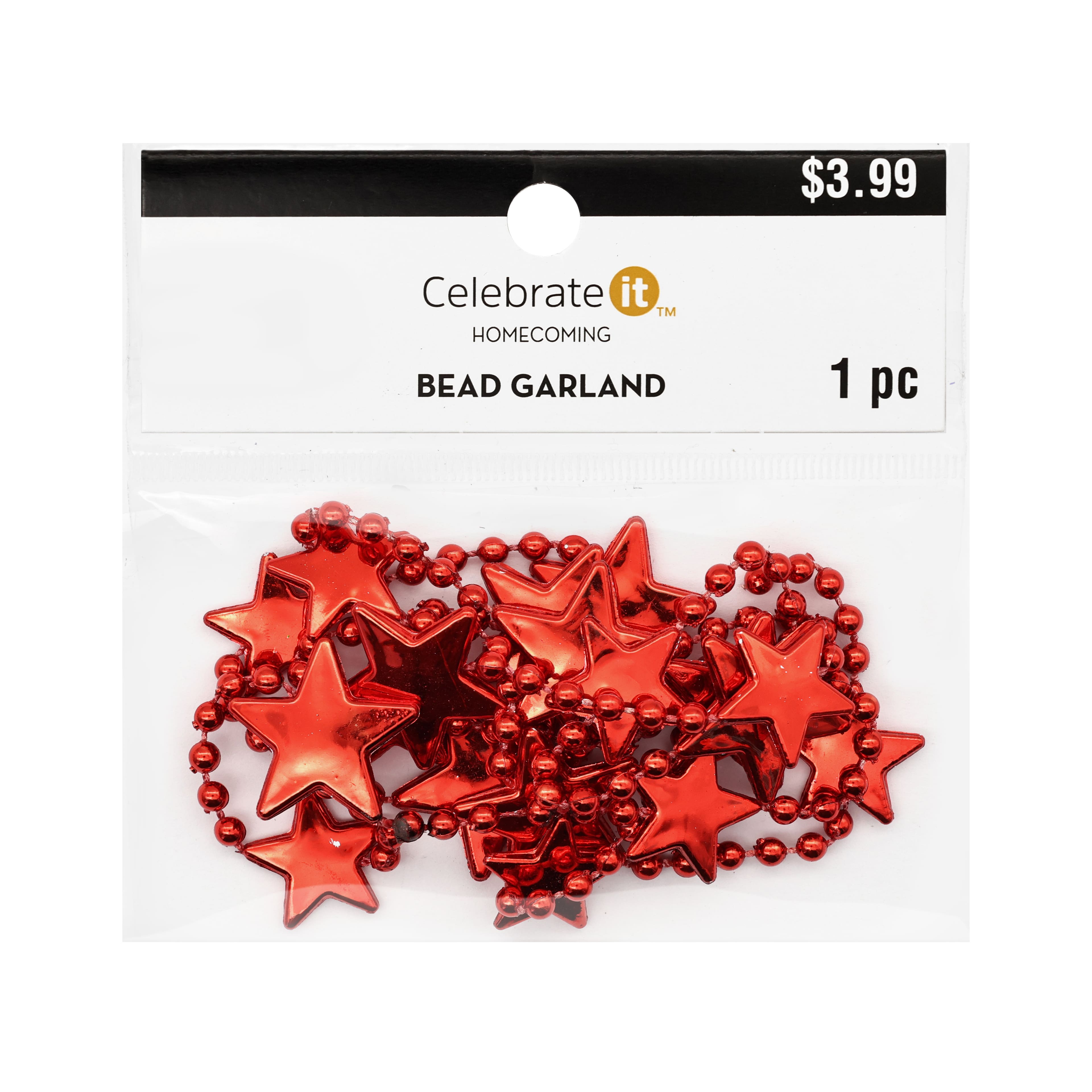 3ft. Star Bead Garland by Celebrate It