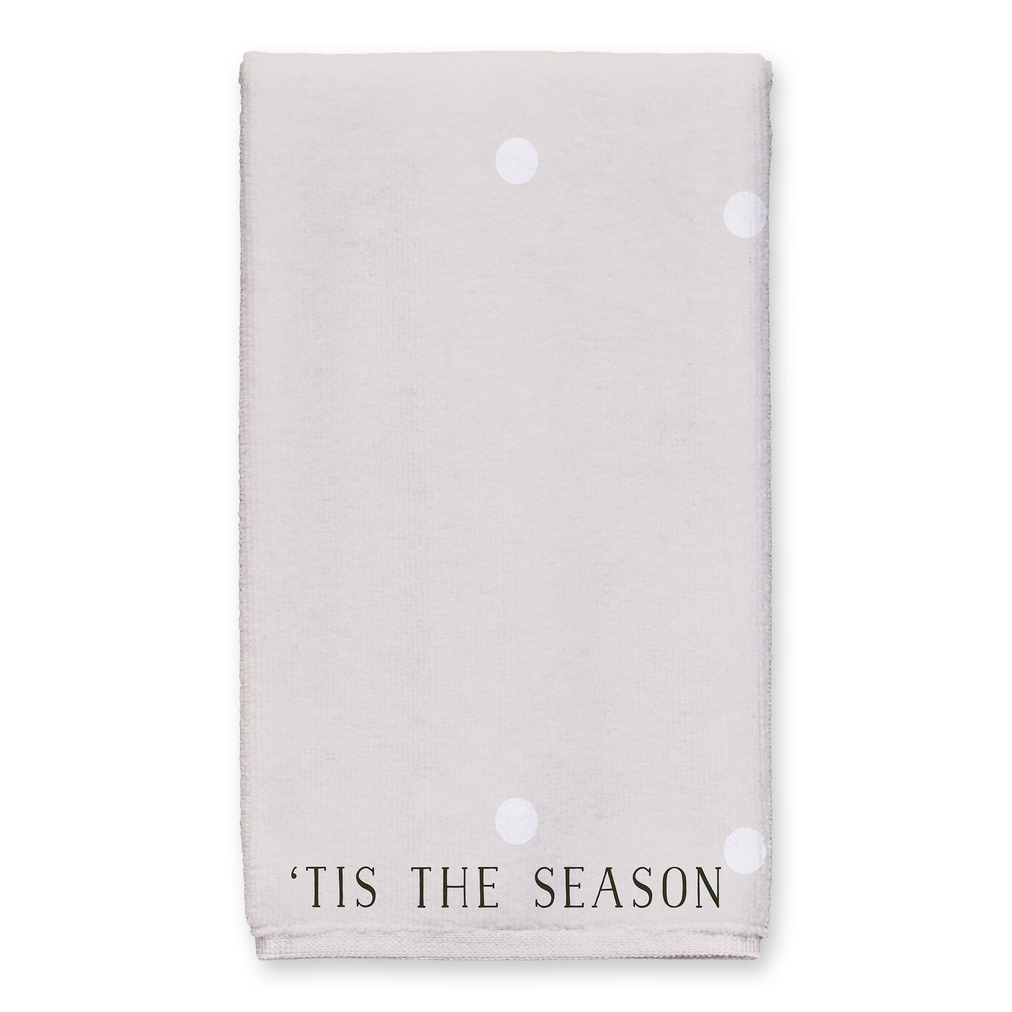 Tis the Season Snow Trees Tea Towels - Set of 2